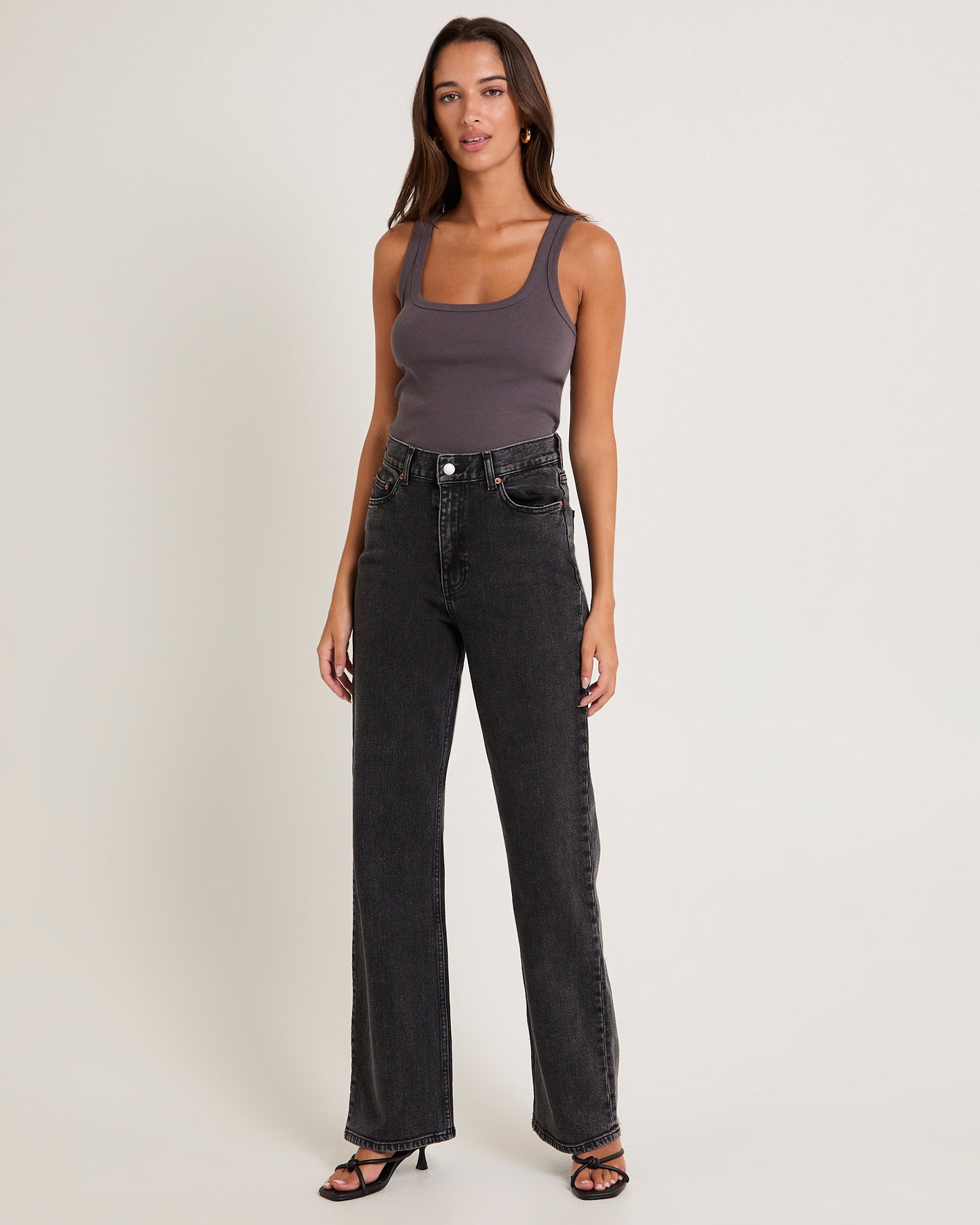 Echo Denim Jeans Tar Retro Black