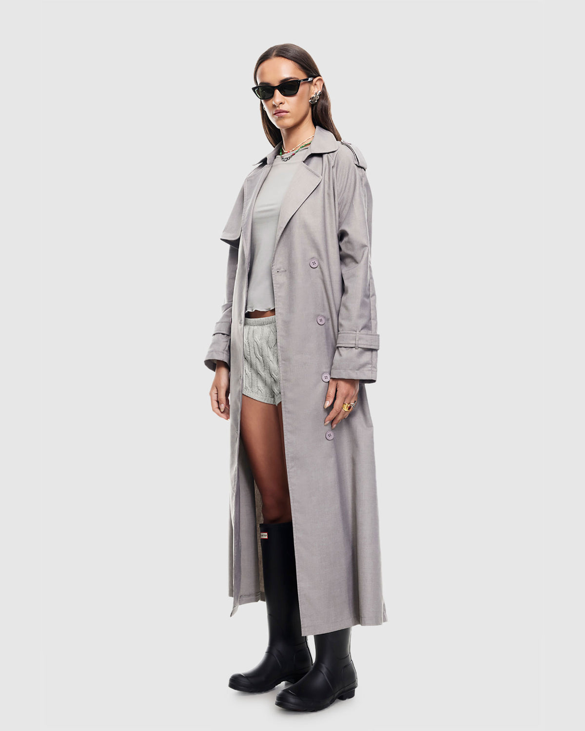 Penny Trench Coat ASH