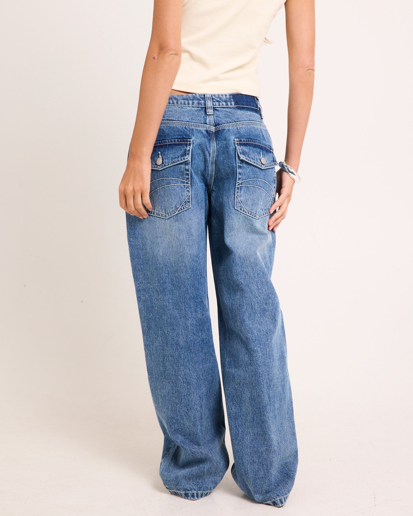 Low Rise Bobby Y2K Denim Jeans