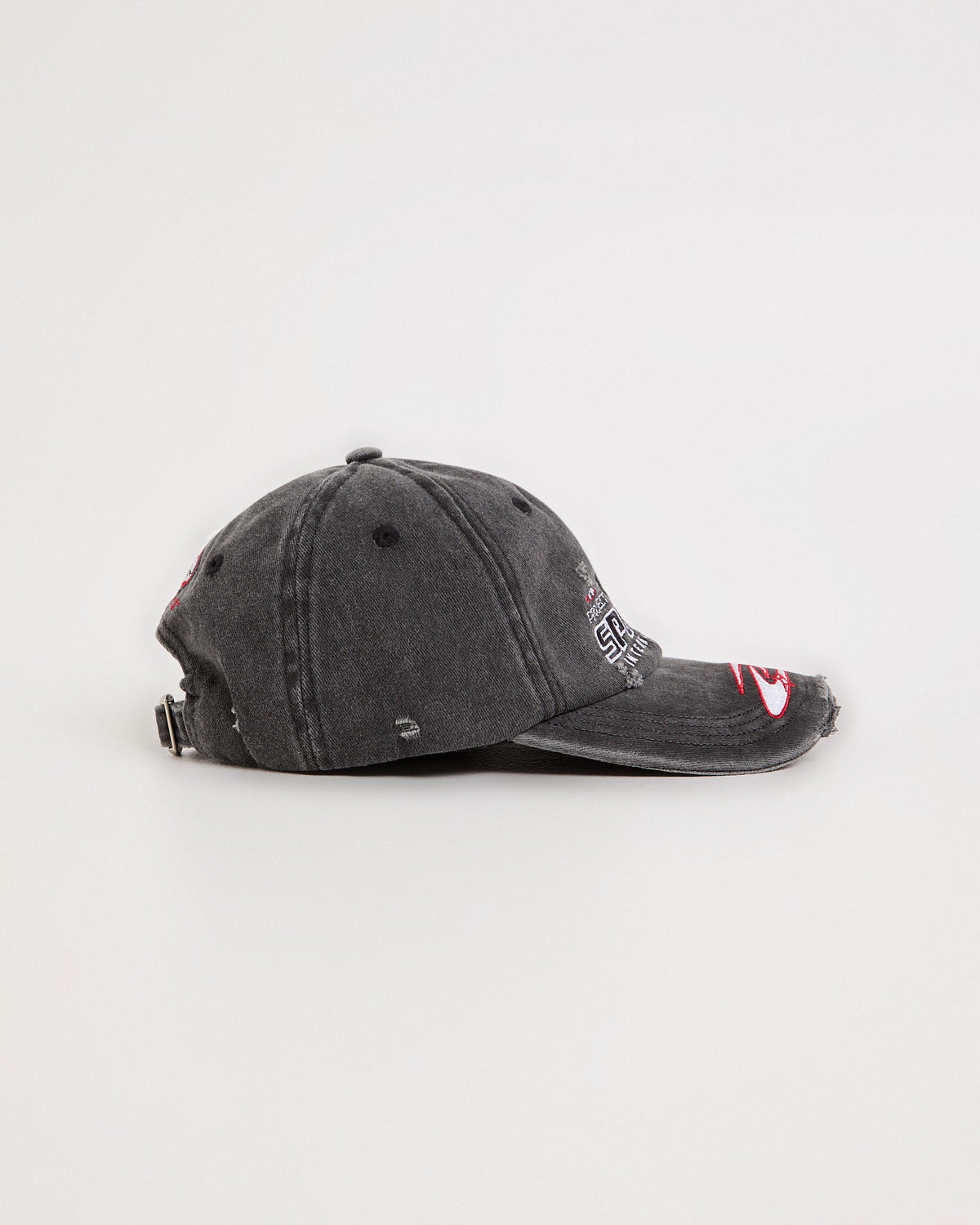 Speed Distressed Cap BLACK