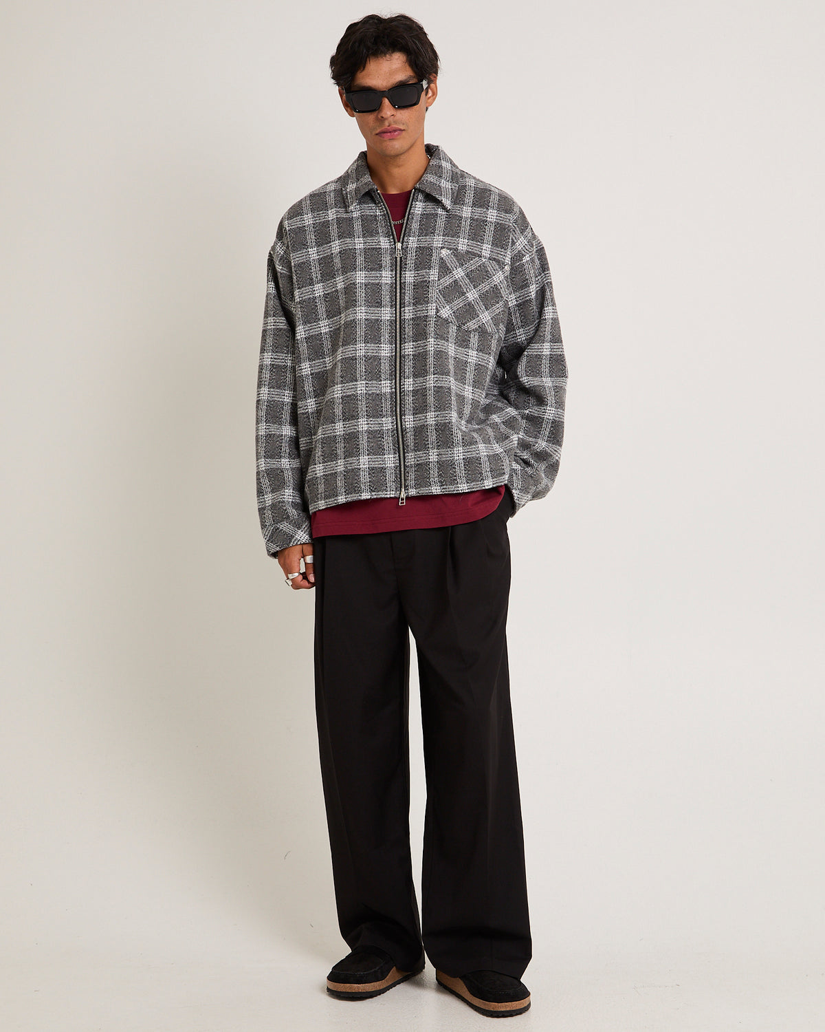 Edge Wide Leg Pants BLACK
