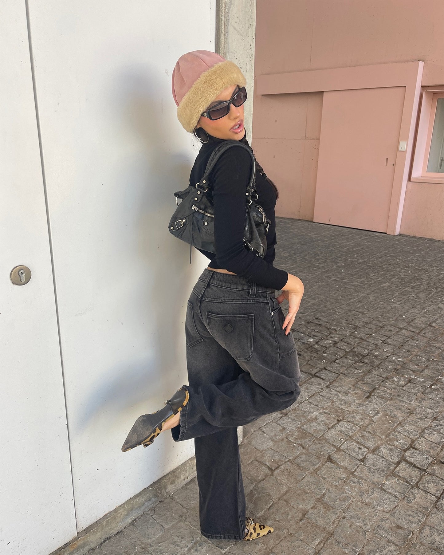 99 Low Barrel Denim Jeans Sophie Worn
