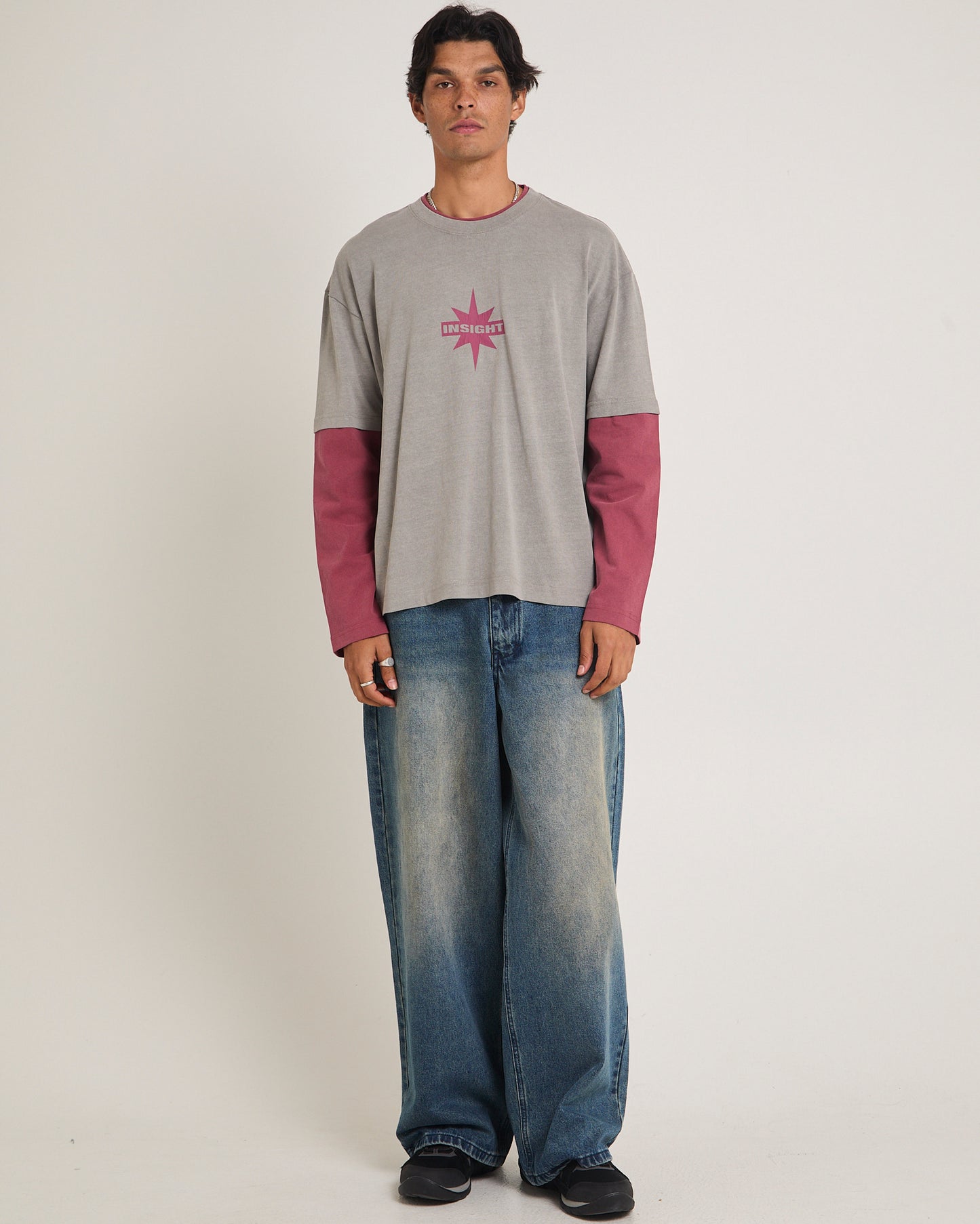 Orb Double Layer Long Sleeve T-Shirt