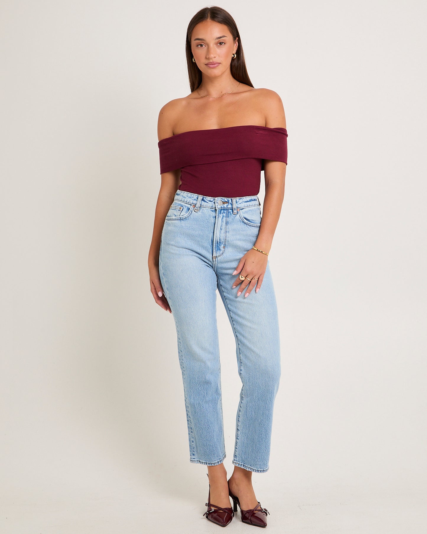 Lia Cold Shoulder Top