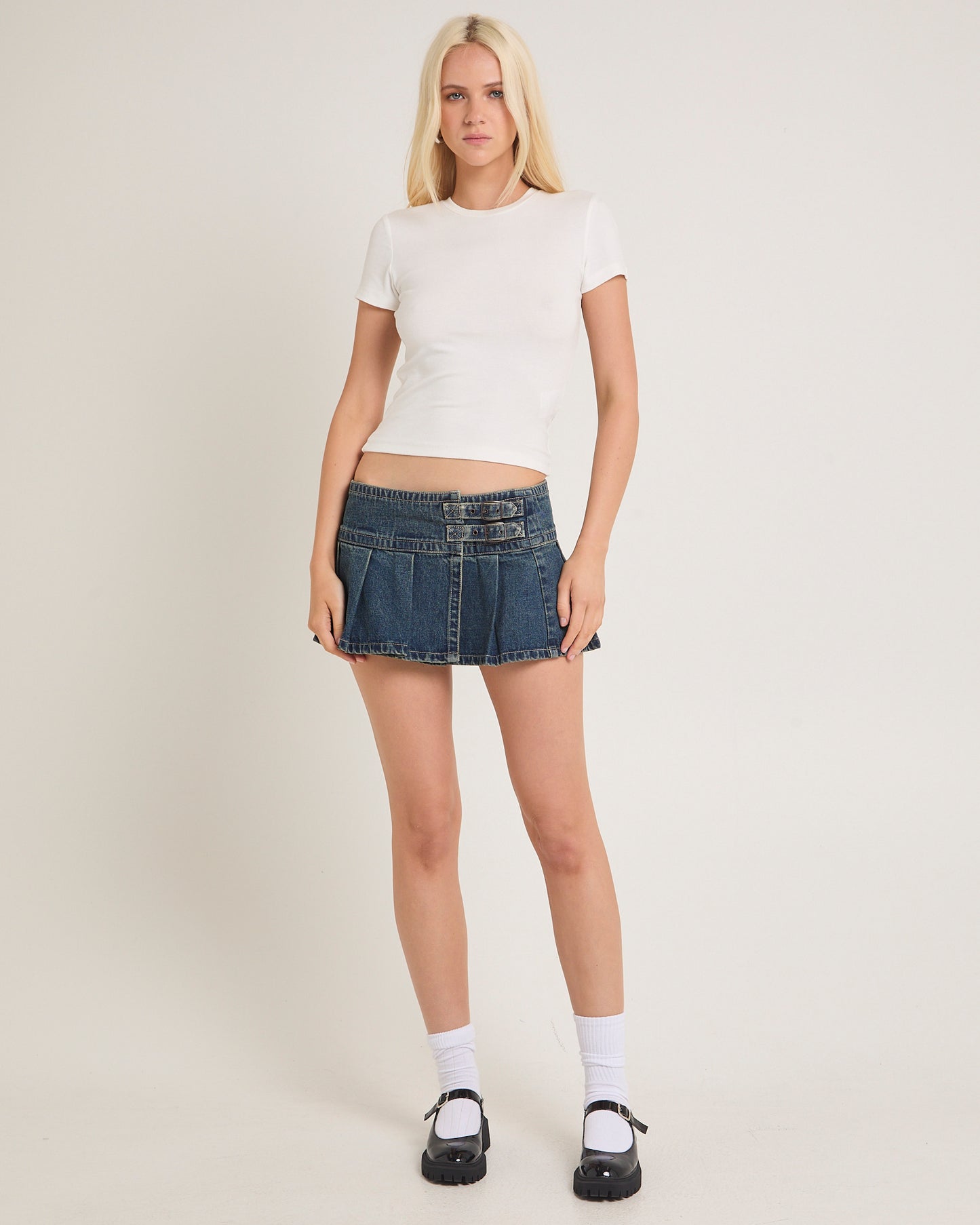 Rip Curl 99 Low Pleated Skirt Zola