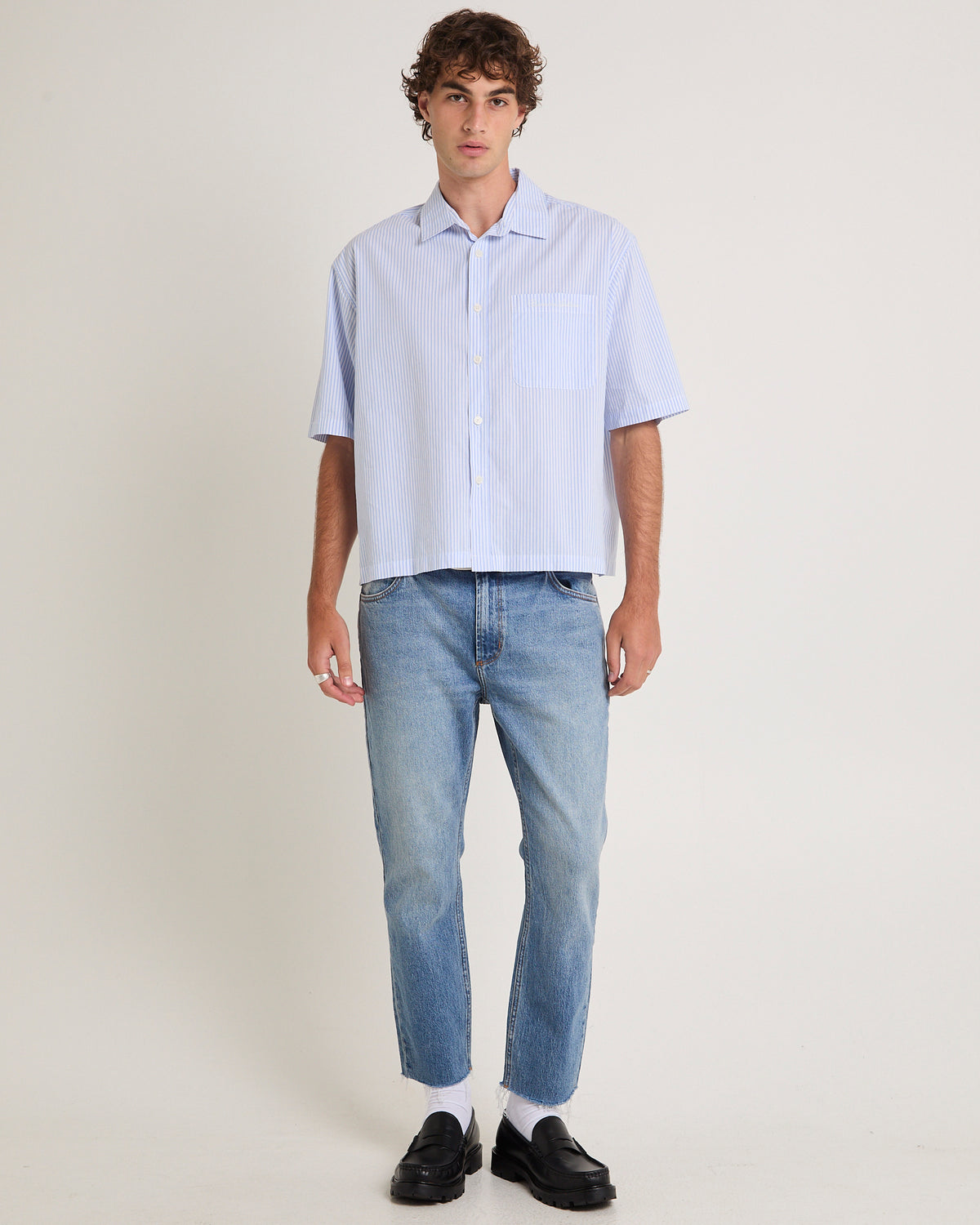 Relaxo Chop Denim Jeans Antique BLUE