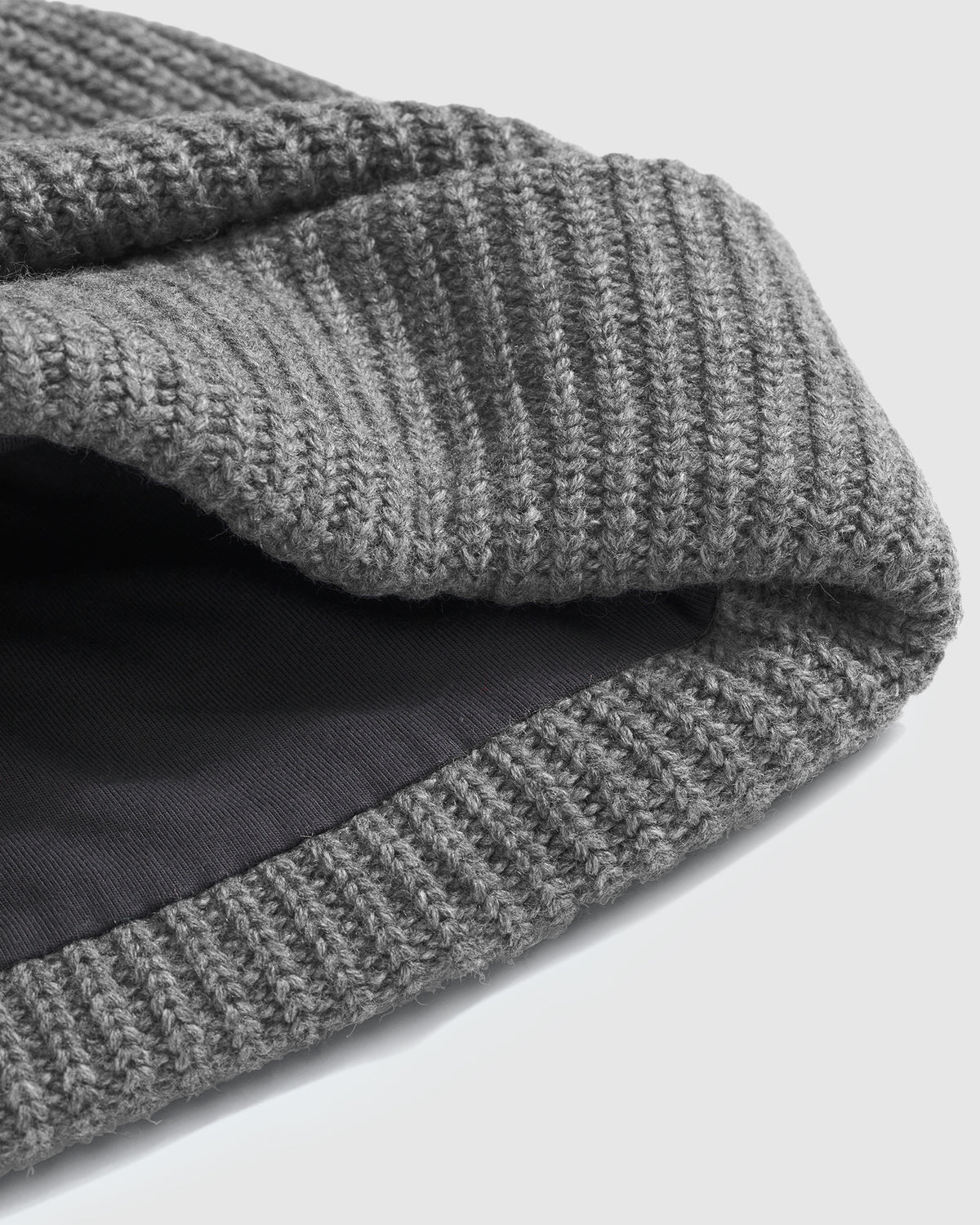 Salty Lined Beanie MEDIUM GREY HEATHER