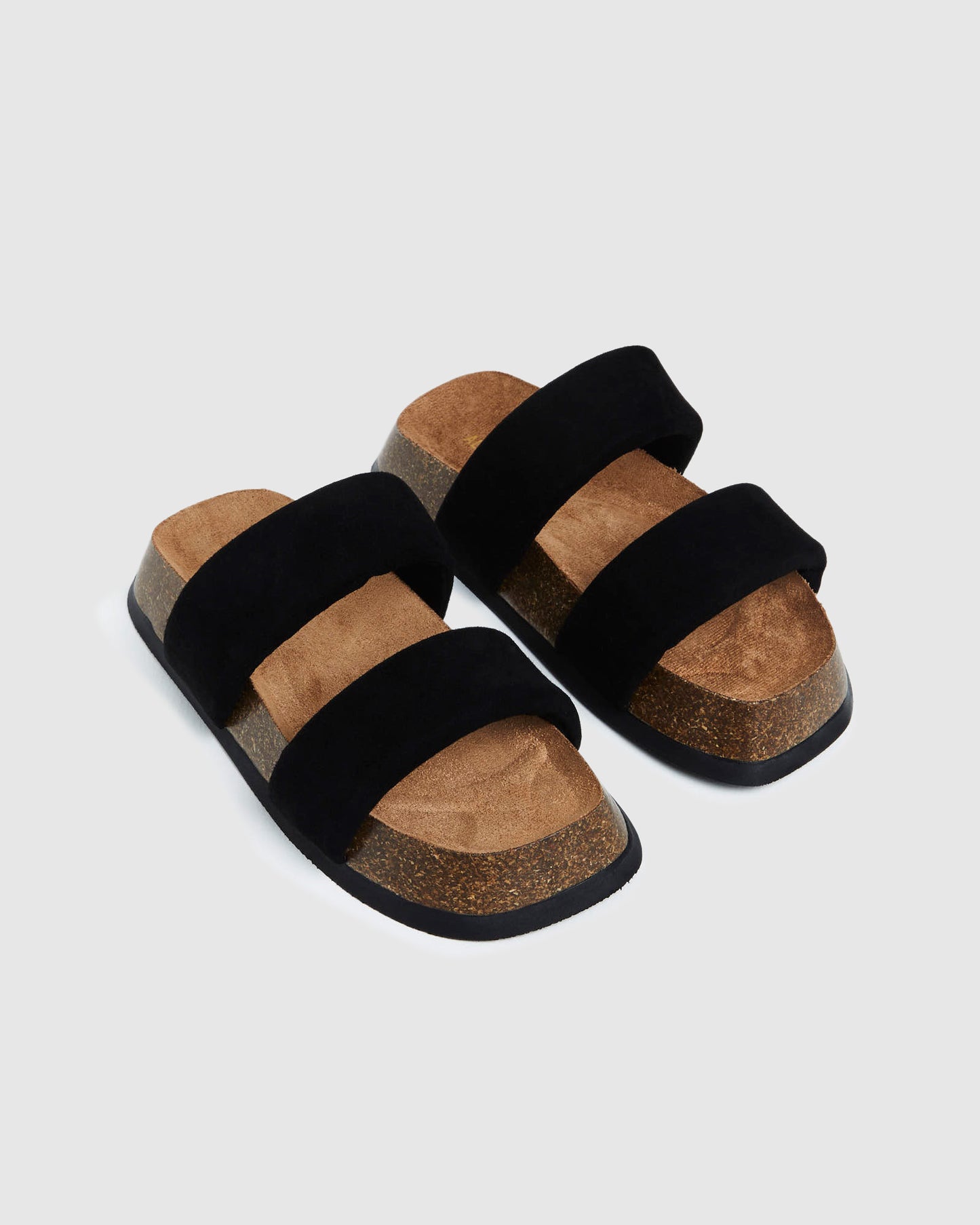 Darcie Sandals Black Suede