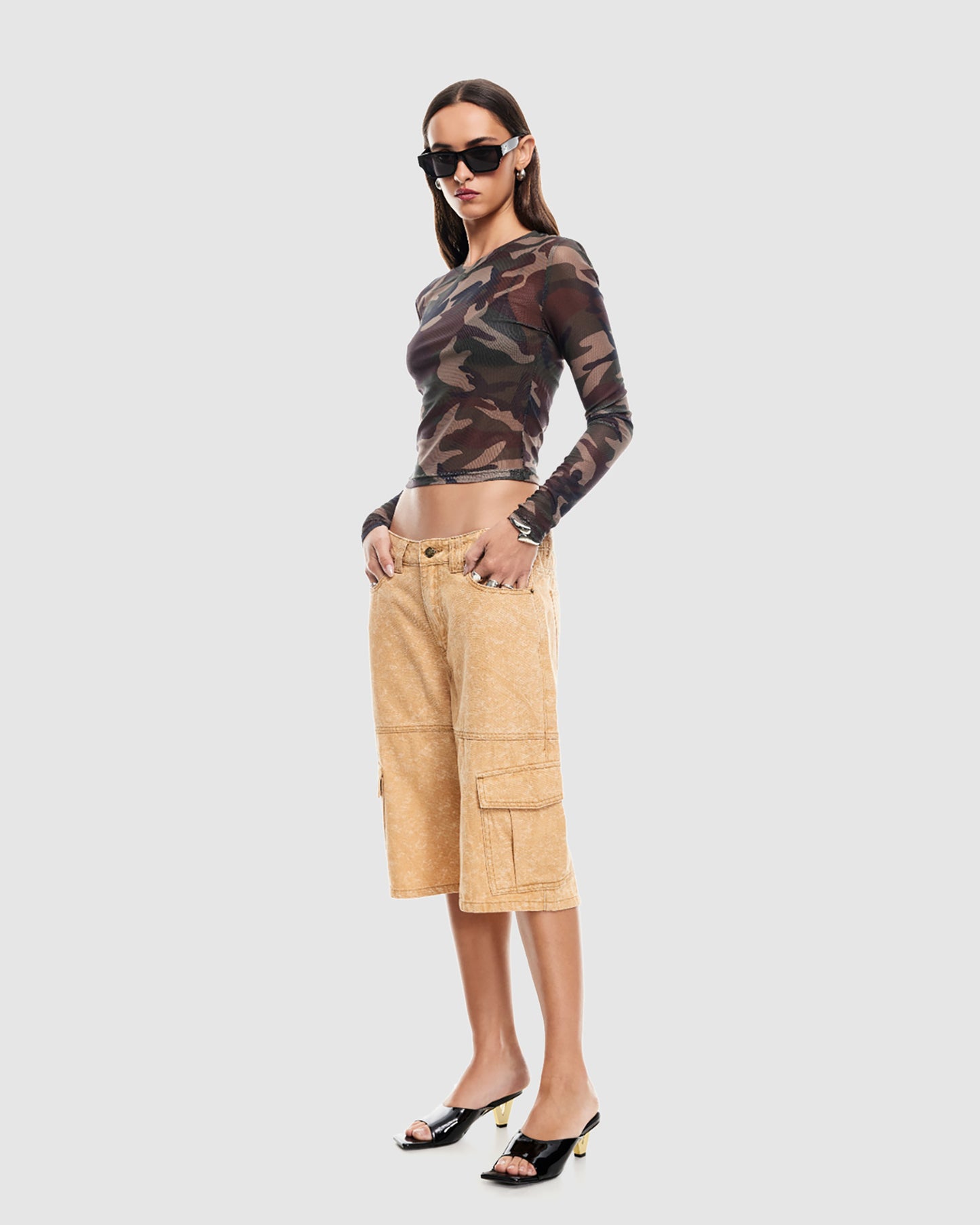 The Boulevard Mesh Top