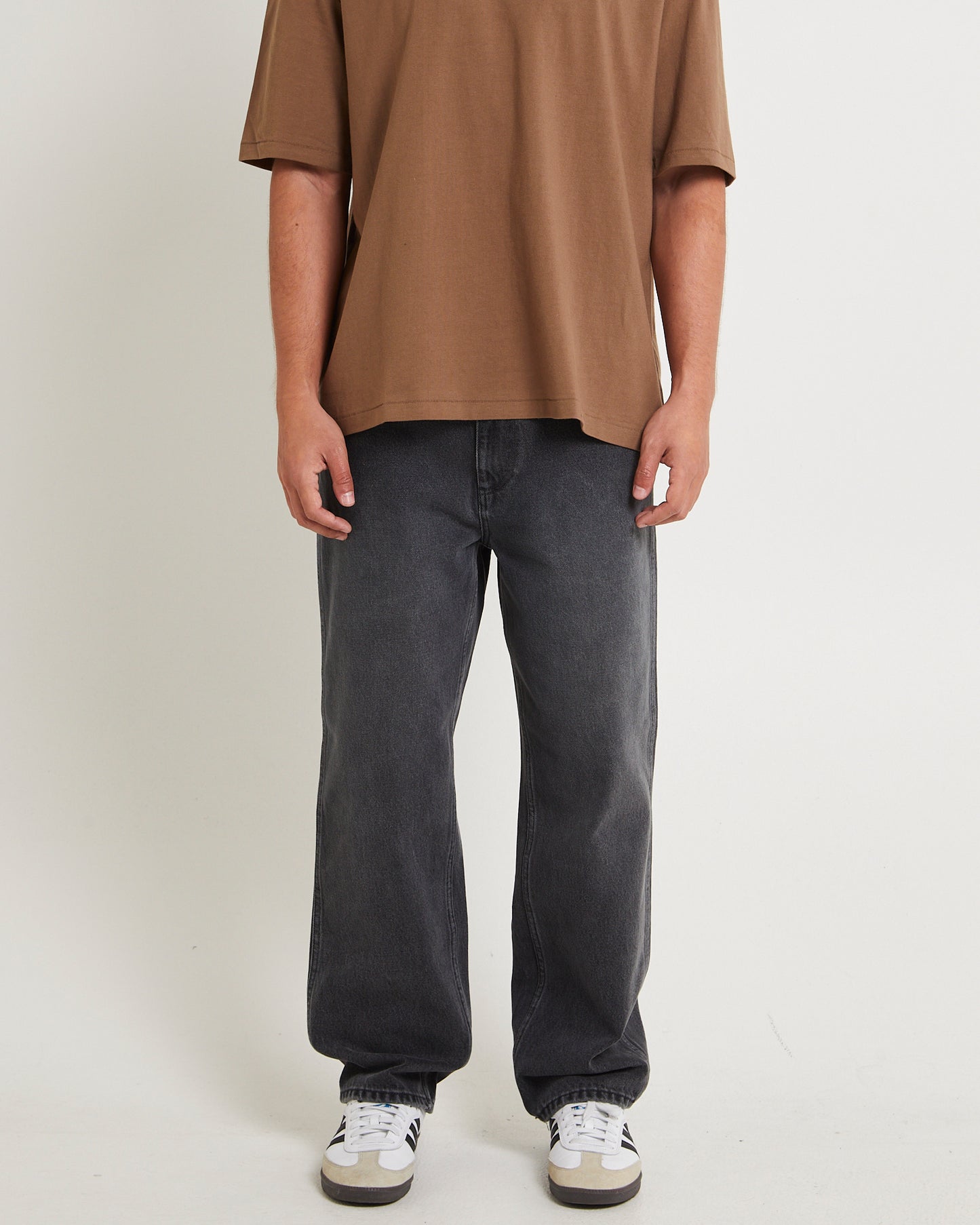 Slacker Relaxed Denim Jeans Jetfire