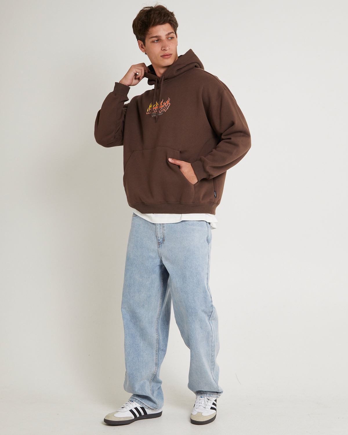 Marked Hood BROWN