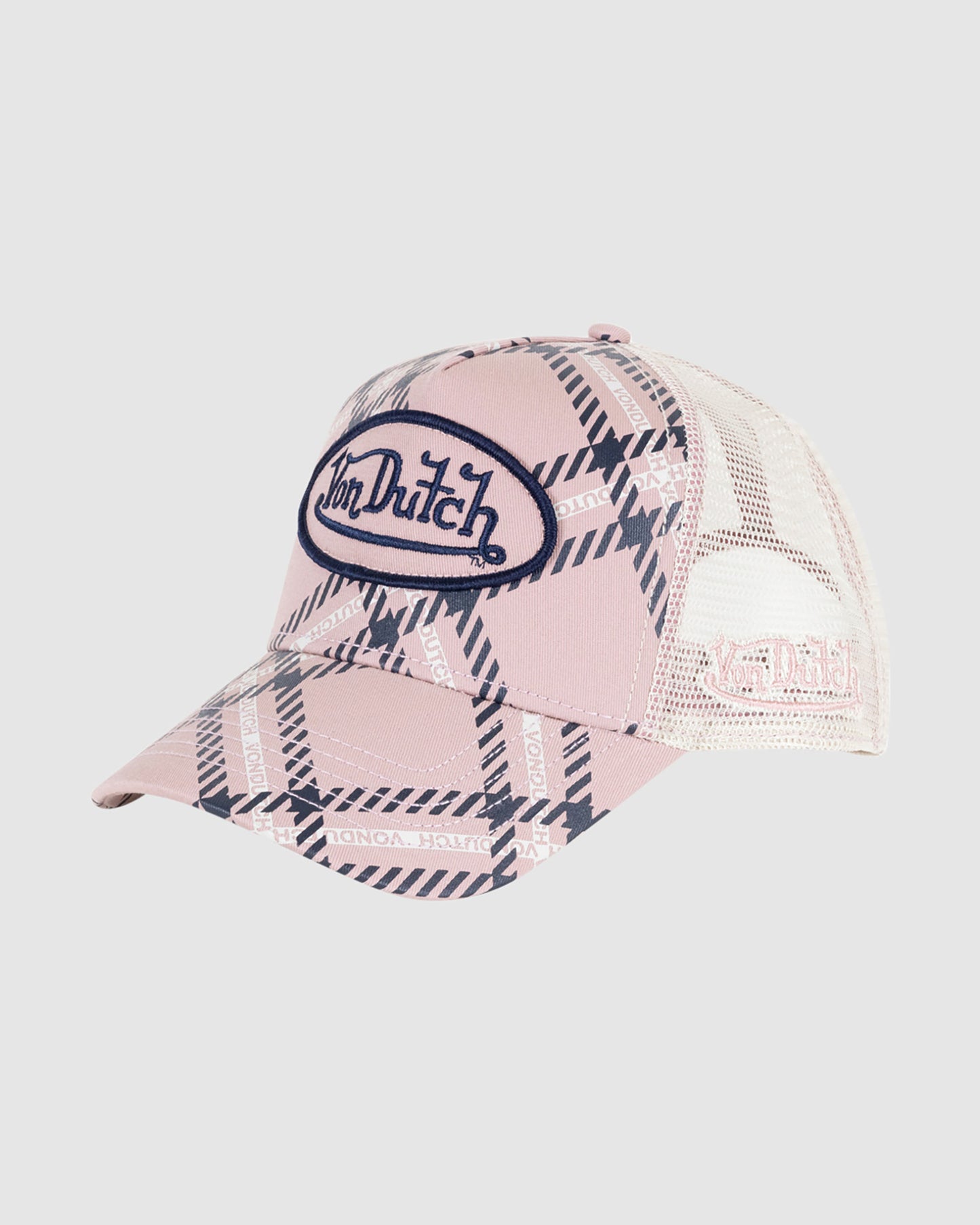Printed Twill Patch Traucker Cap