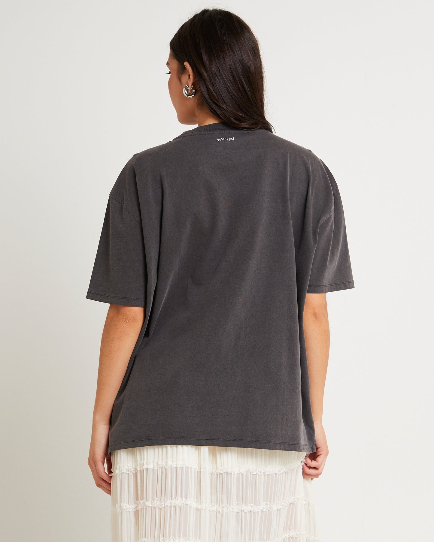 Flora Washed Oversized T-Shirt