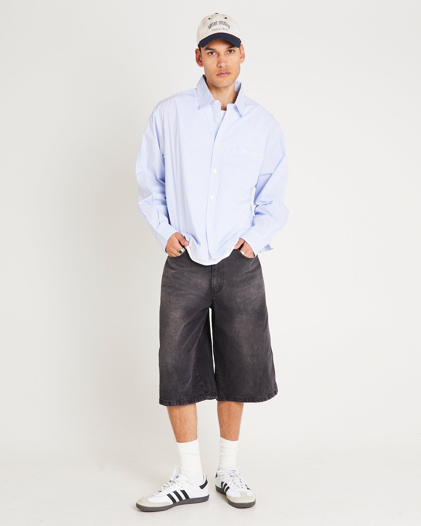 Miami Striped Long Sleeve Shirt