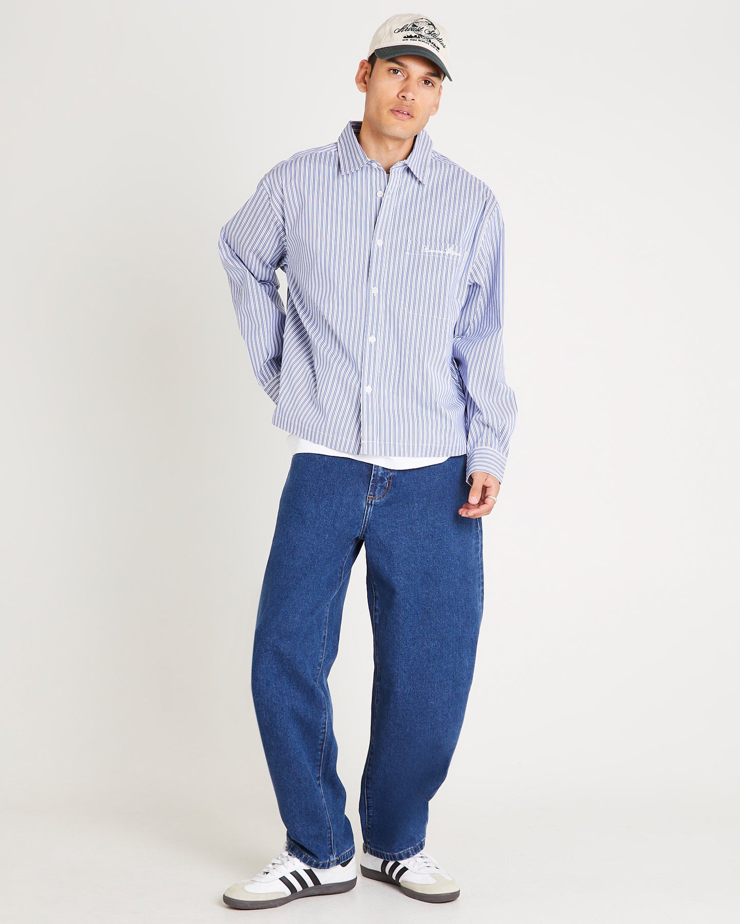 Miami Striped Long Sleeve Shirt