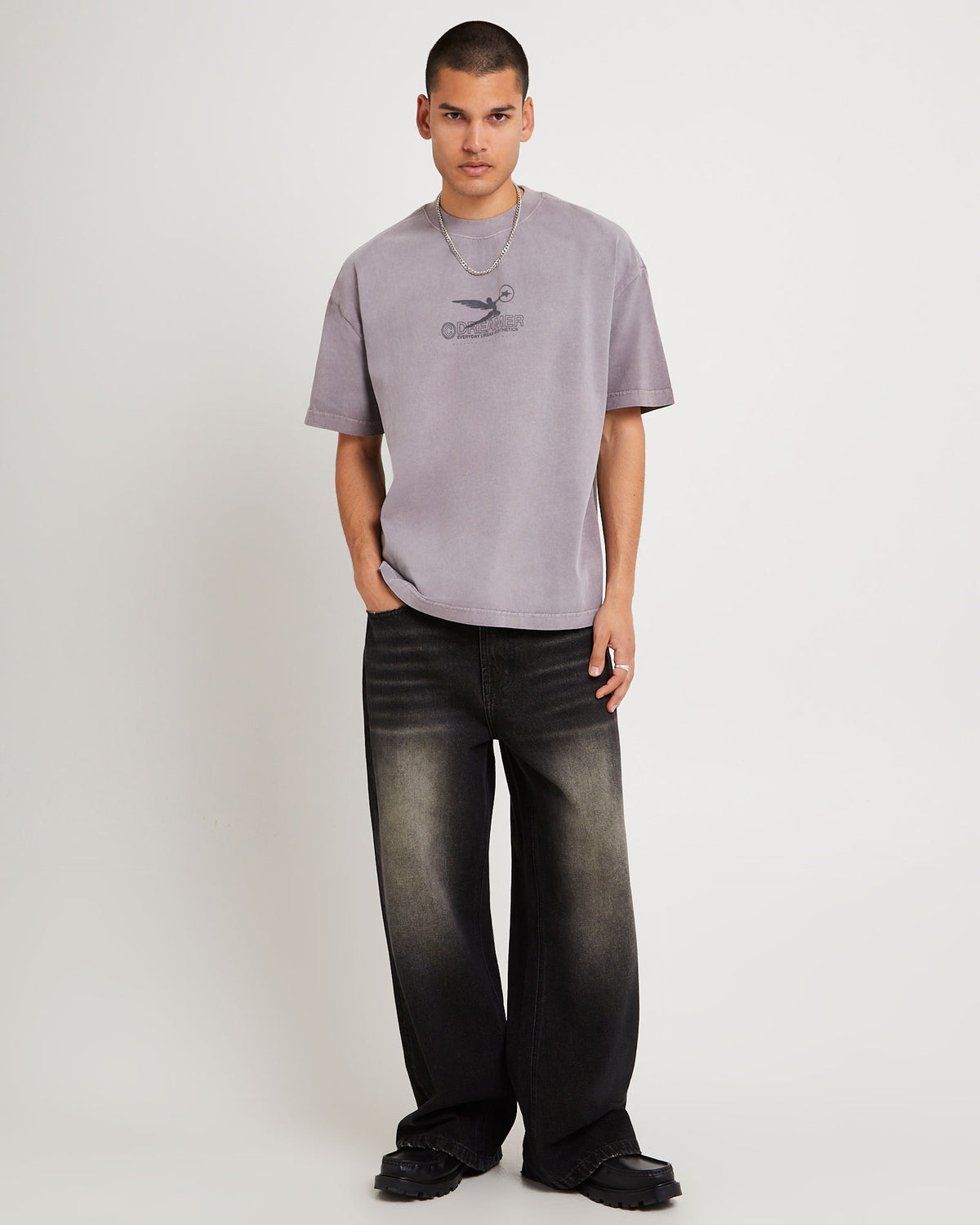 Dreamer T-Shirt DARK MAUVE