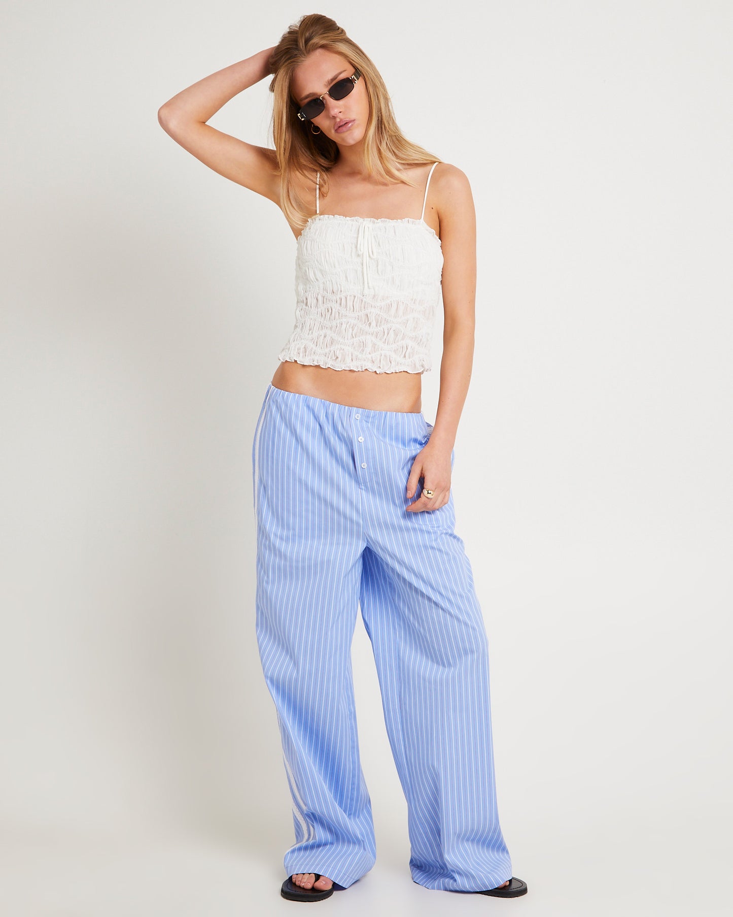 Hideaway Side Stripe Pants