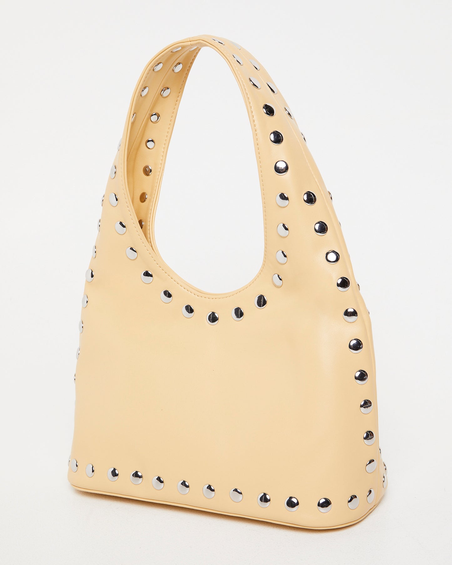 Stud Hobo Shoulder Bag