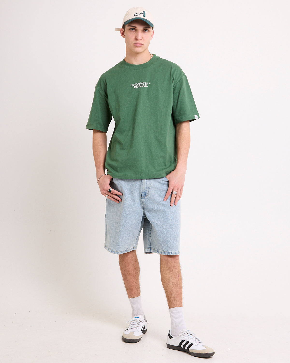 Stacked Logo T-Shirt GREEN