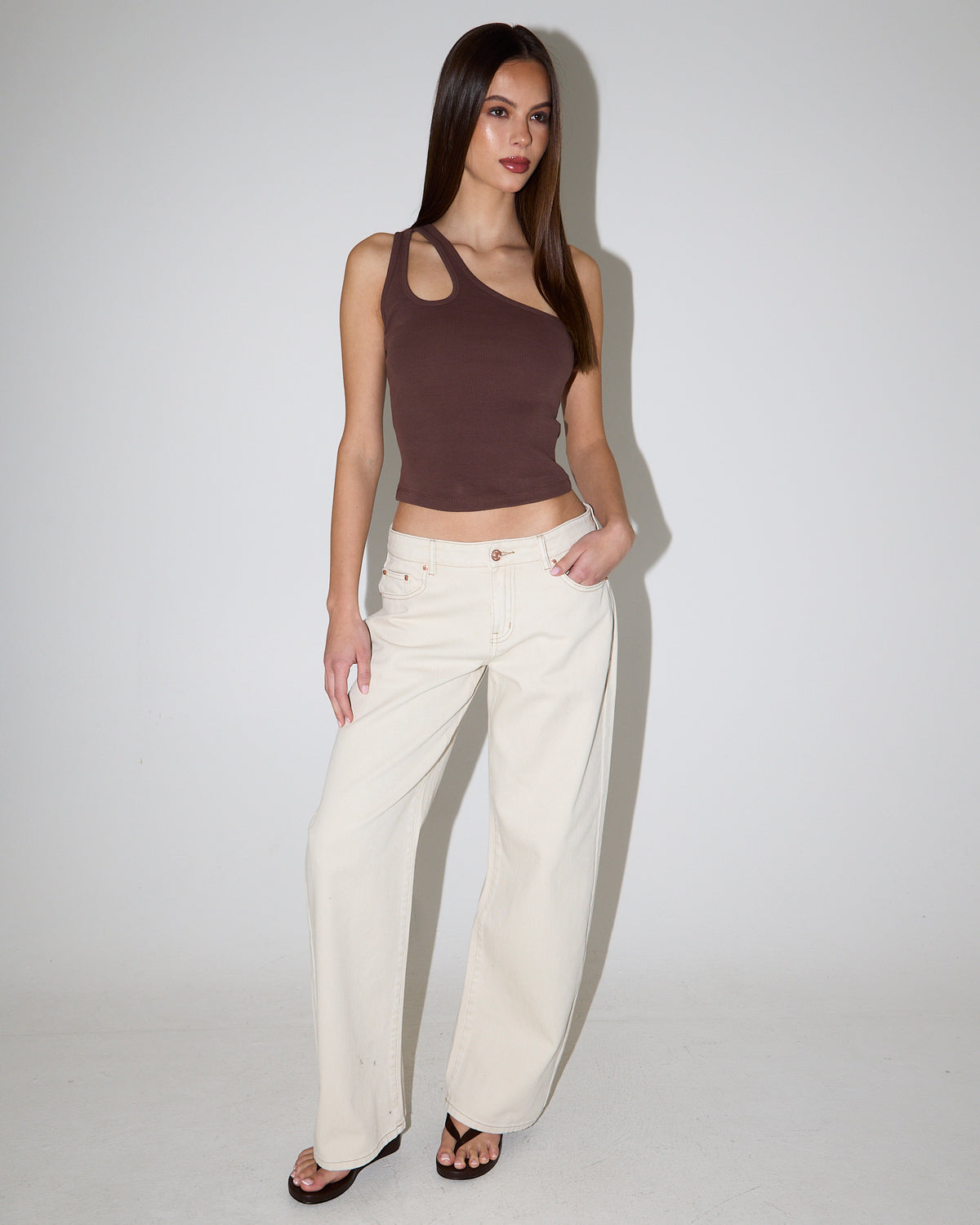 Asym Rib Cami DUNE