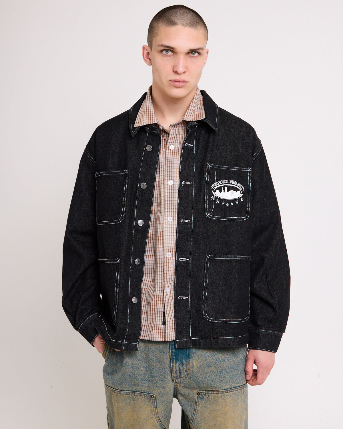 Soho Denim Overshirt BLACK