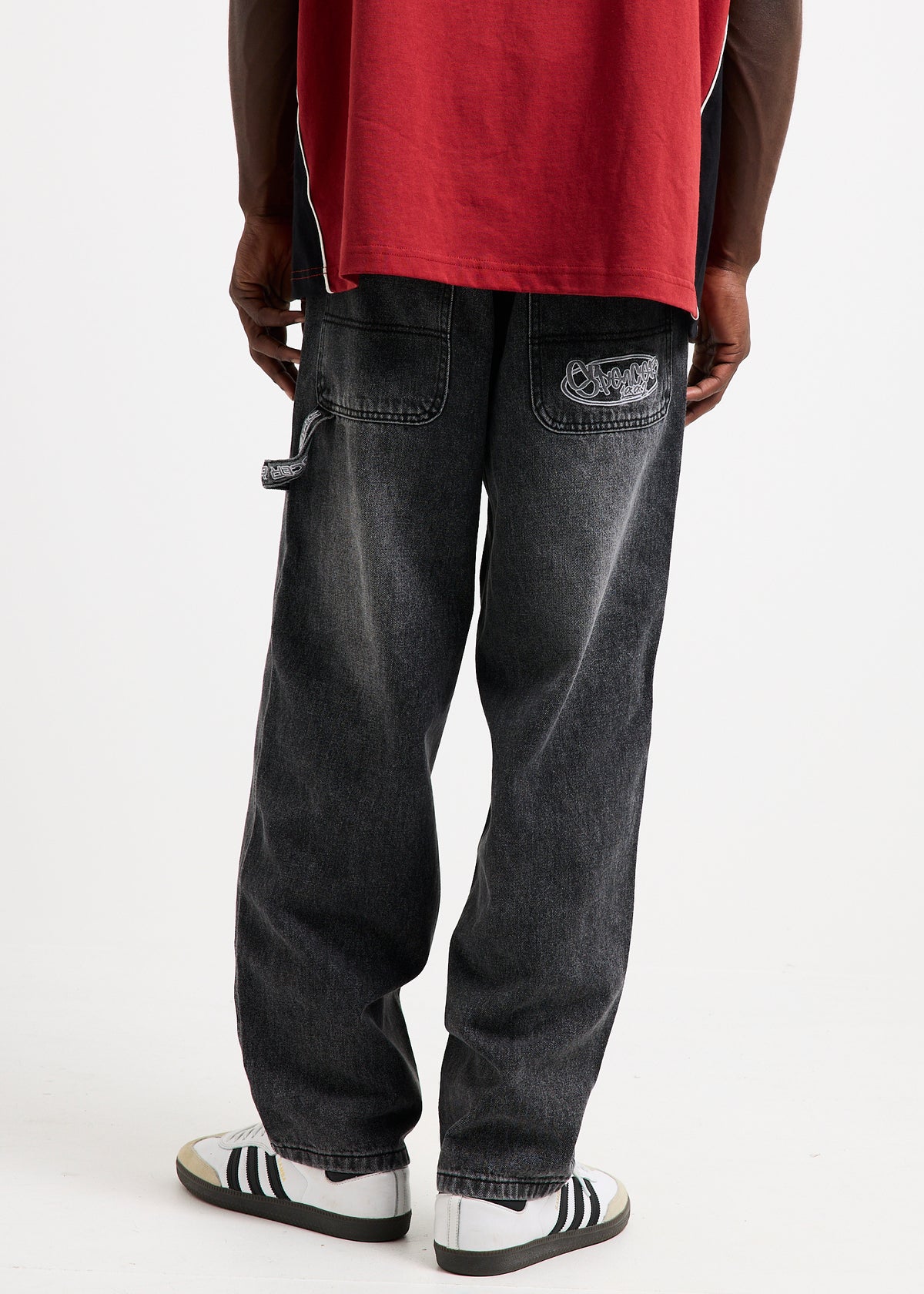 South Vintage Denim Jeans BLACK