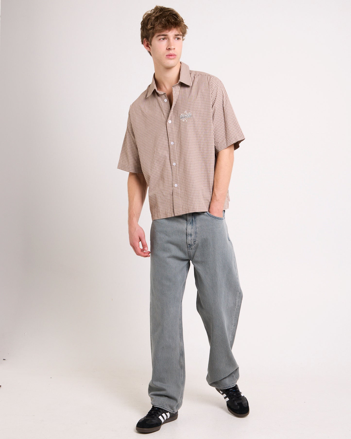 L-Four Baggy Denim Jeans