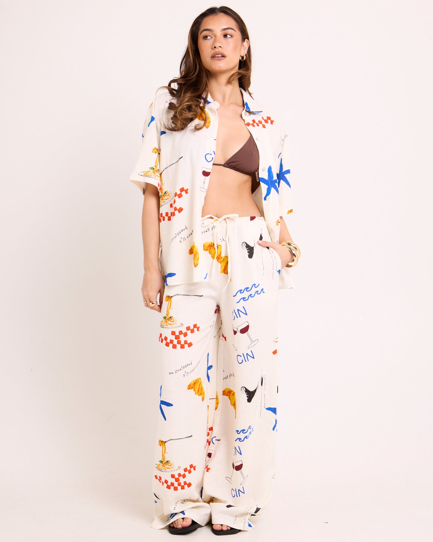Escape Printed Short Sleeve Shirt