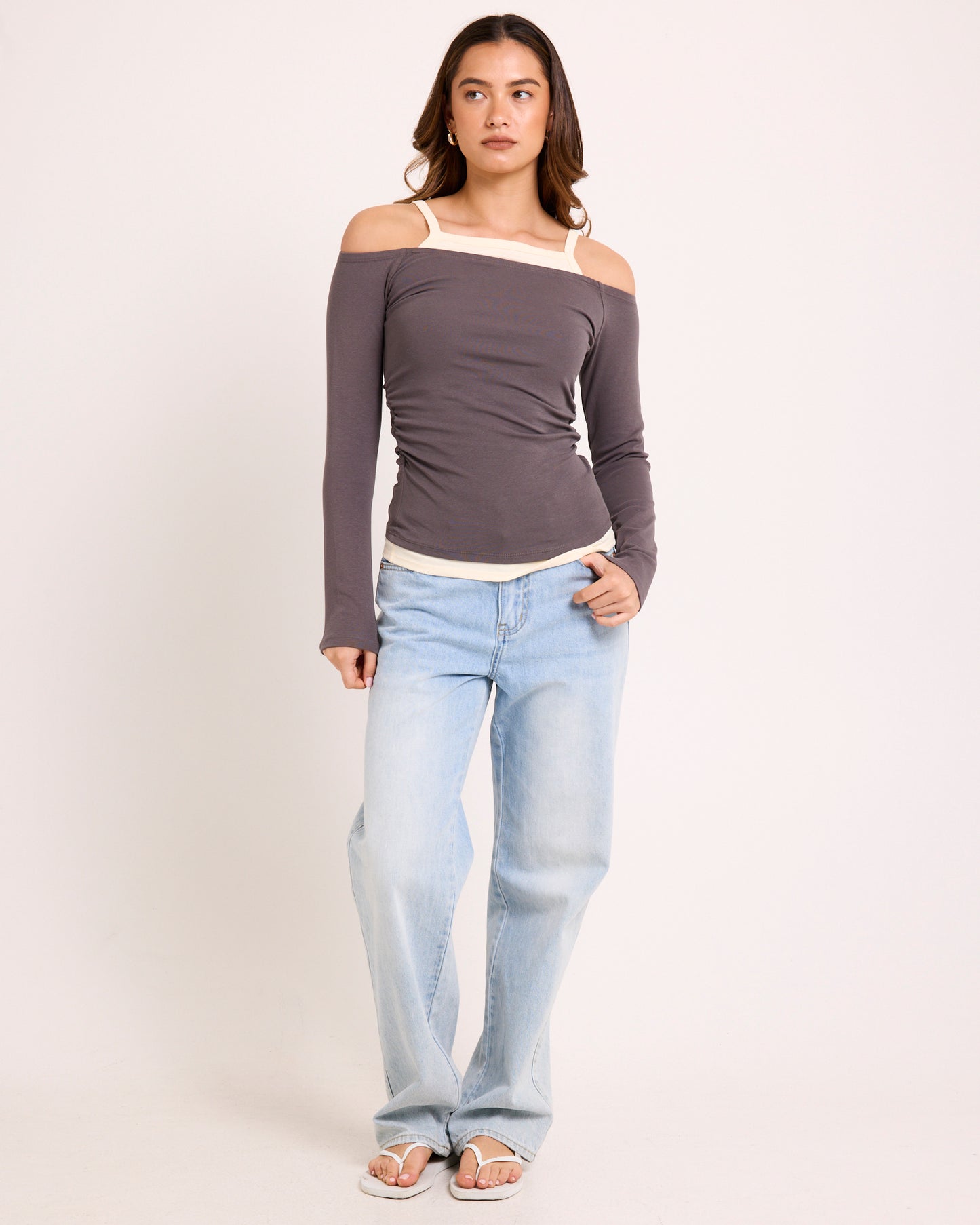 Eva Layered Long Sleeve Top