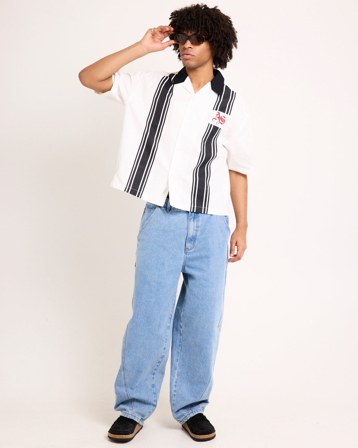 Jalen Short Sleeve Shirt WHITE