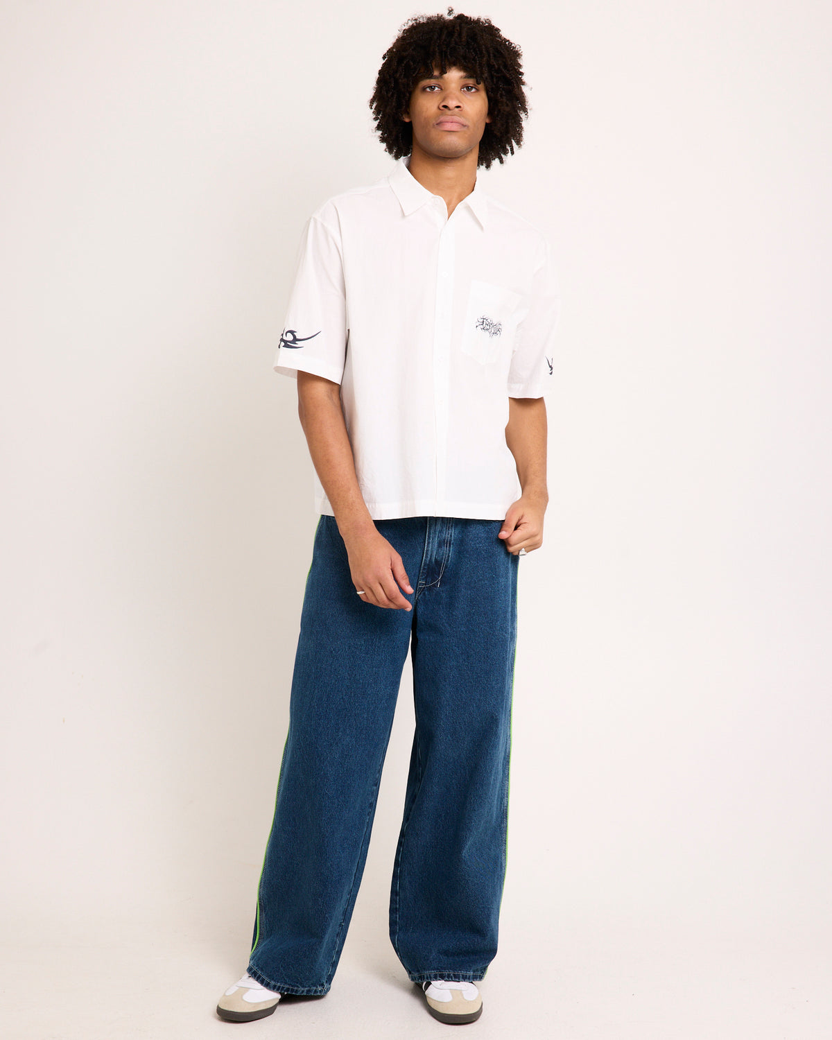 Ages Short Sleeve Shirt WHITE