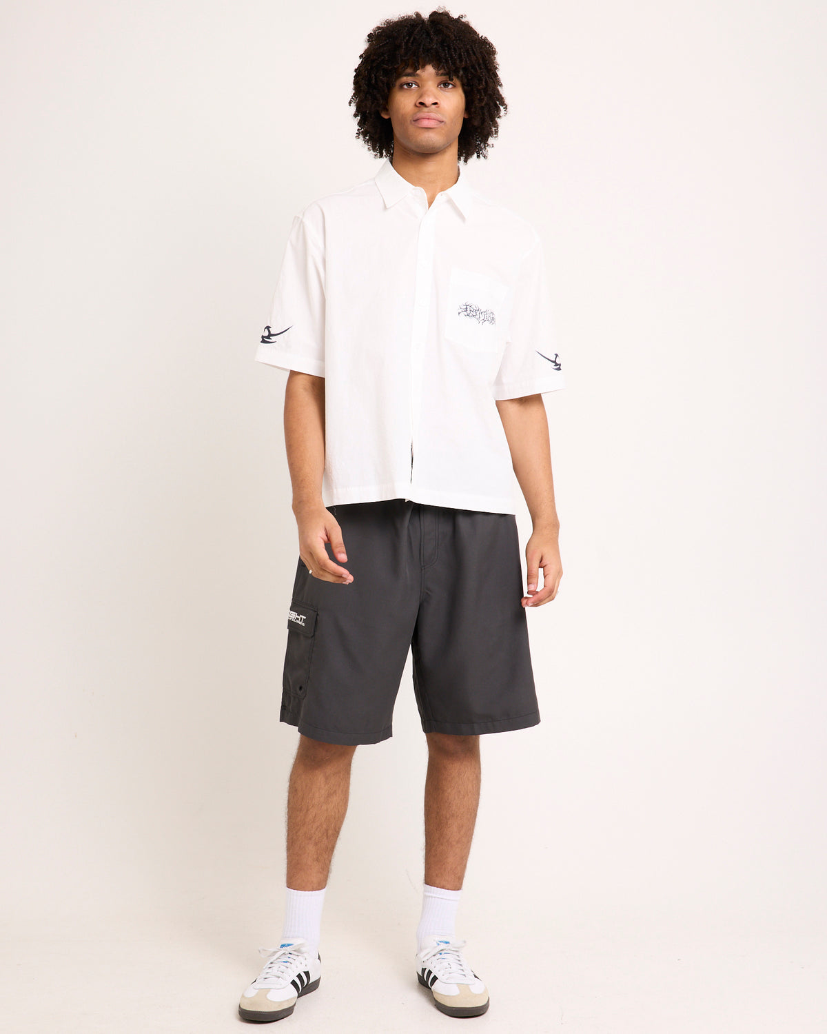 Stamped Boardshorts CHARCOAL