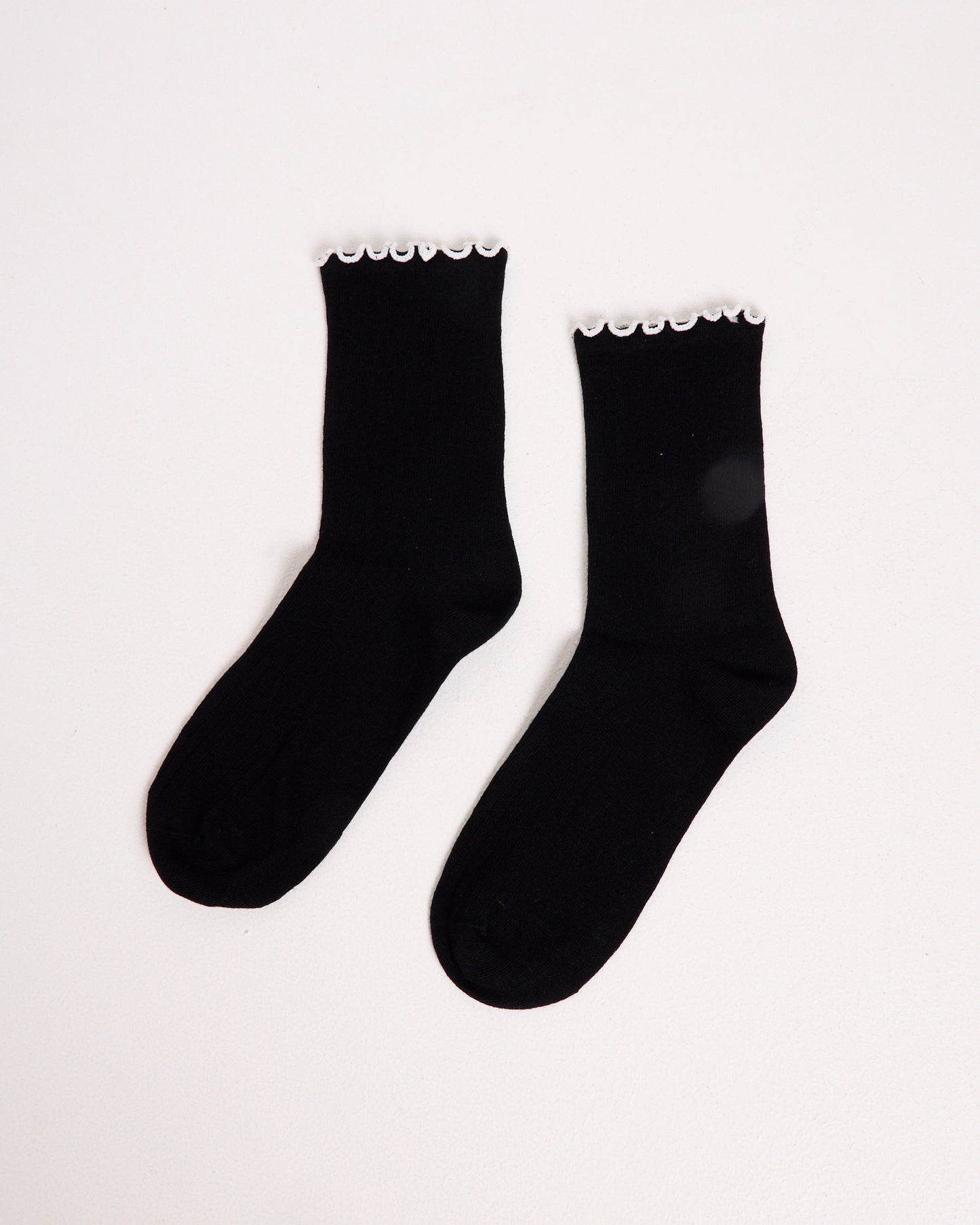 Frill Ribbed Socks 3 Pack