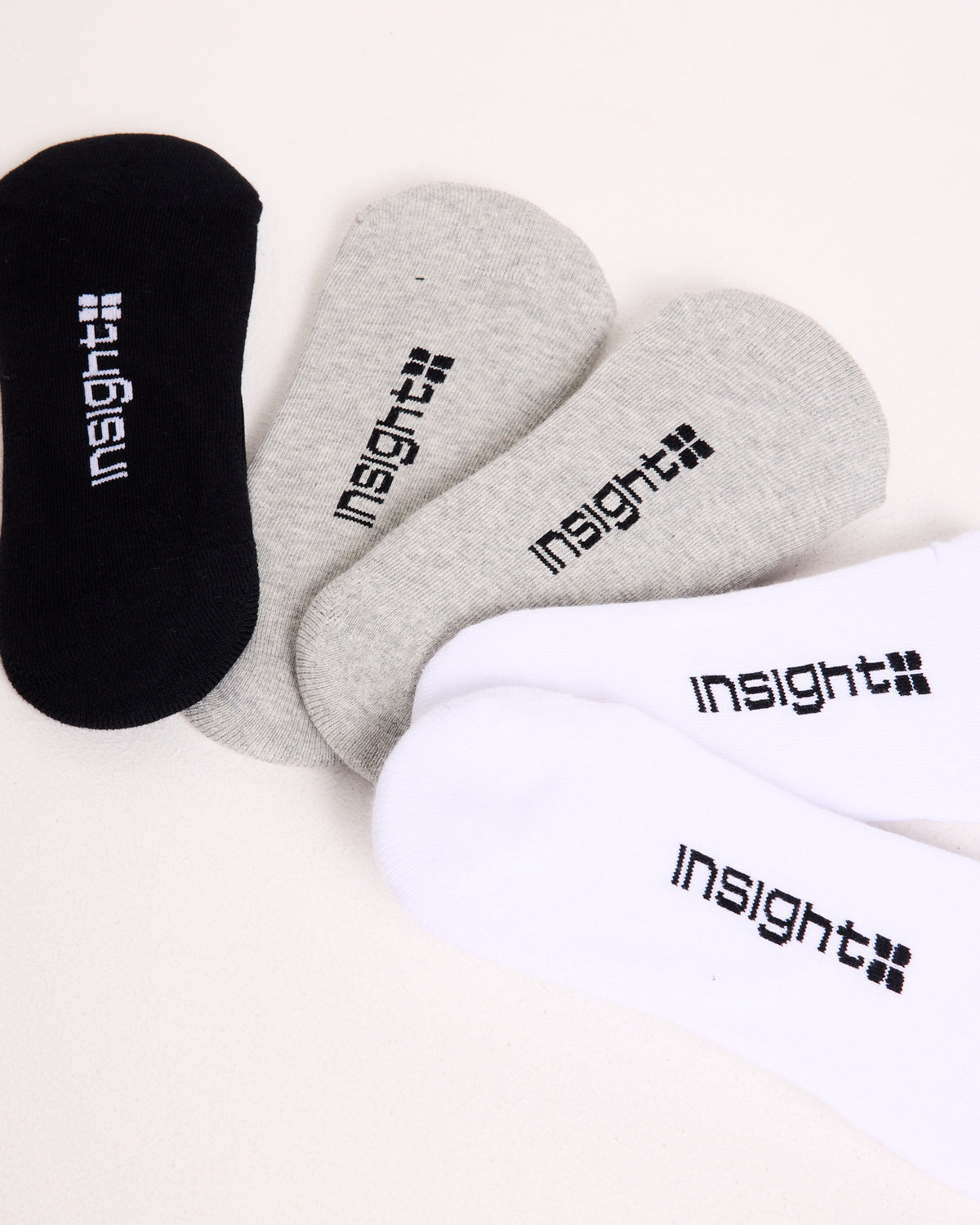Invisible Socks 5 Pack MULTI