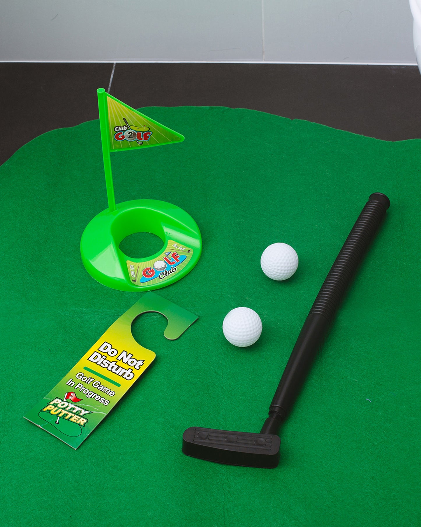 Toilet Slam Golf Game