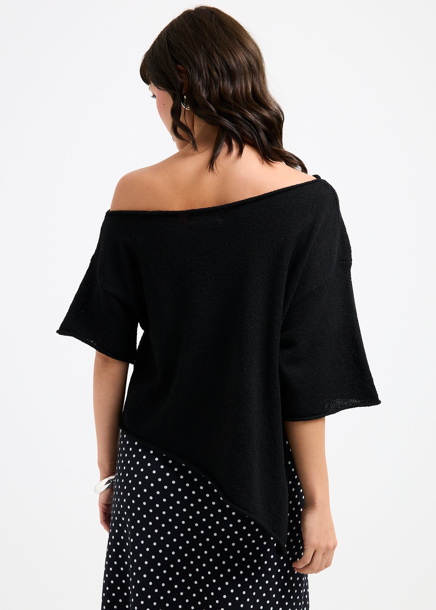 Asymmetric Knit Top