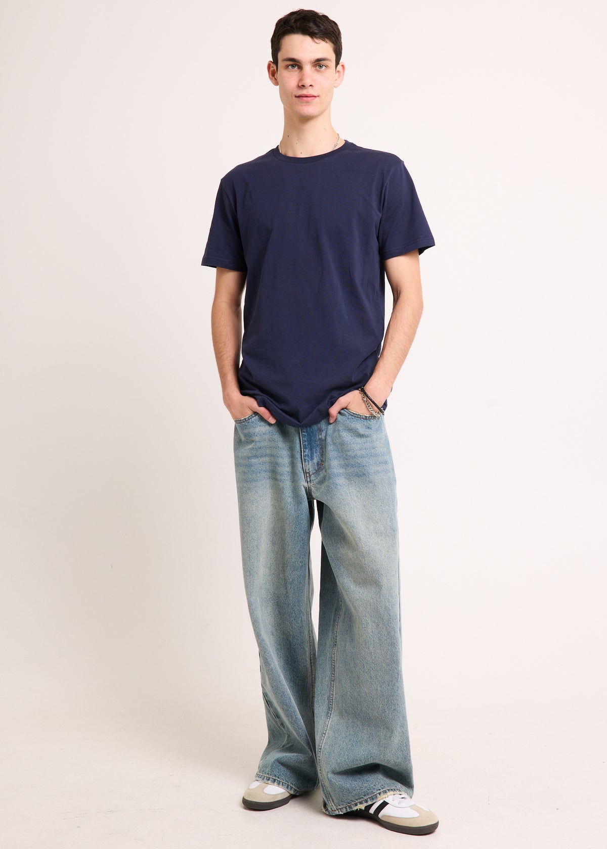 Crew Short Sleeve T-Shirt NAVY