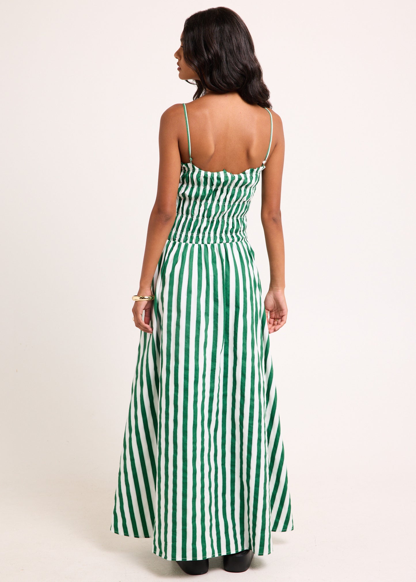 Manon Shirred Maxi Dress