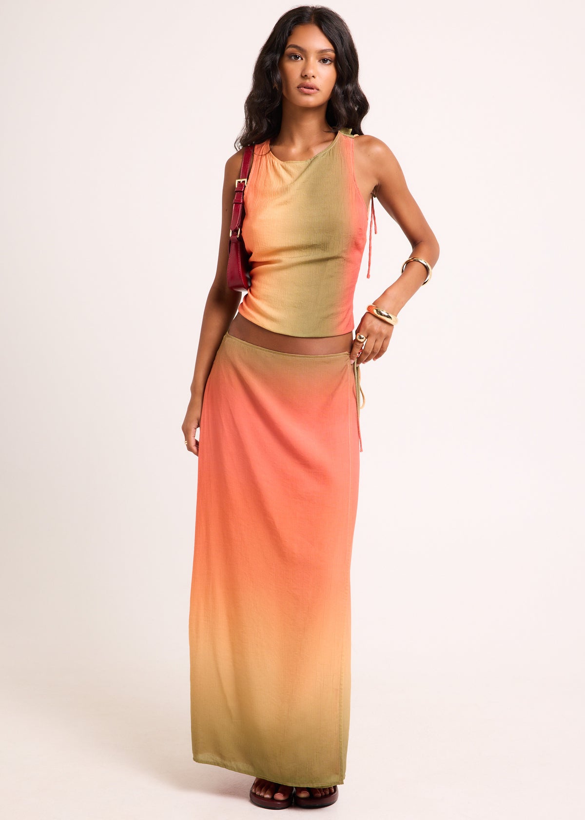 Earth Ombre Backless Top MULTI