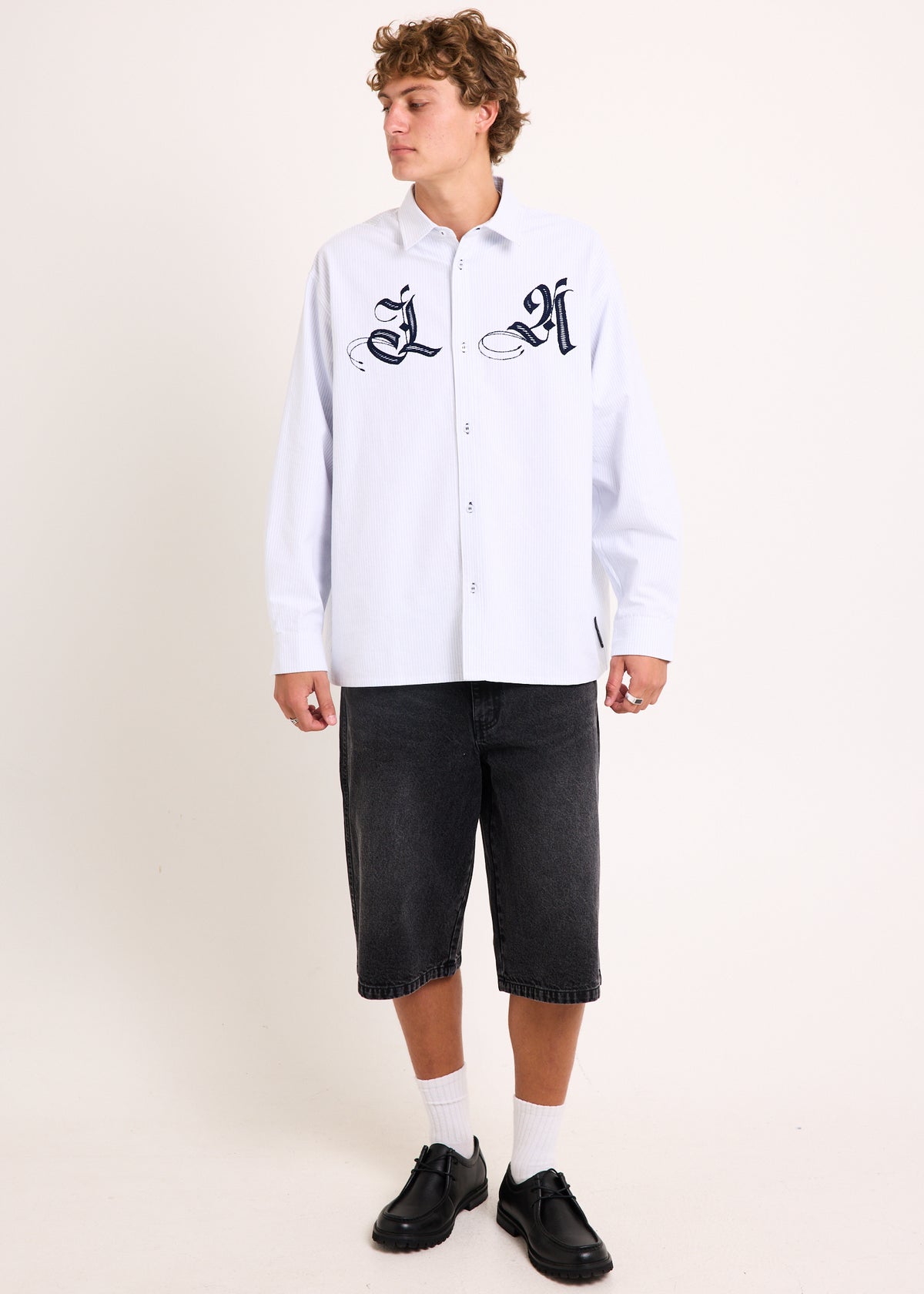 La Long Sleeve Shirt BLUE