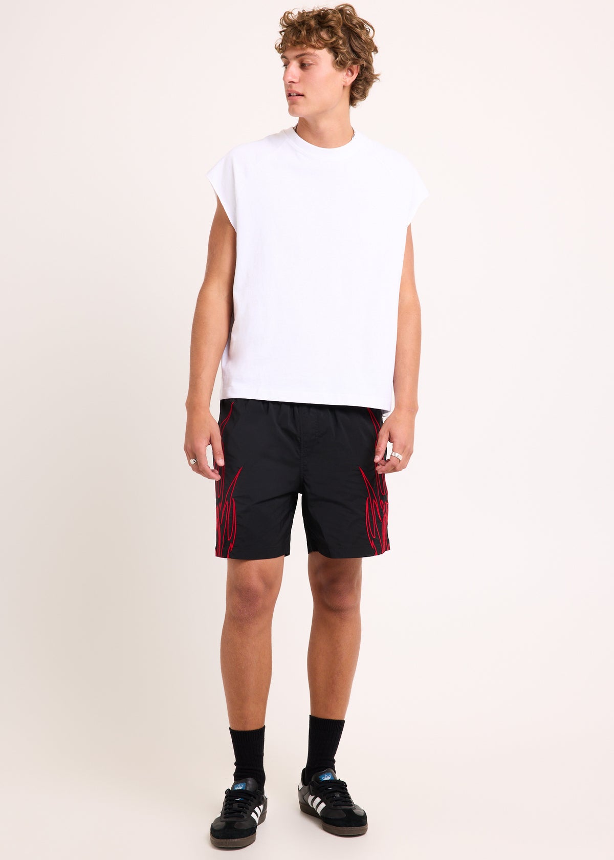 Flame Active Shorts BLACK