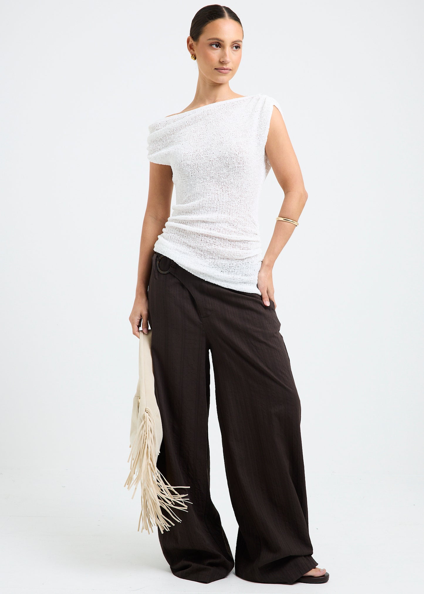 Freya Asymmetric Short Sleeve T-Shirt