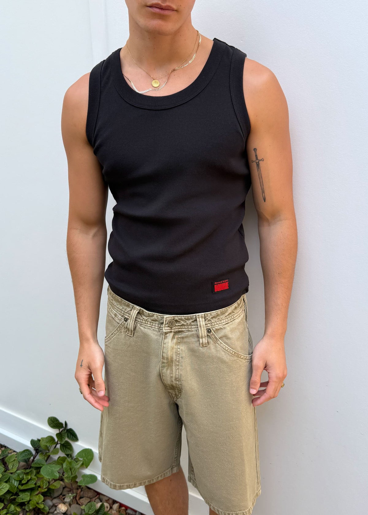 A5 Canvas Work Shorts DUNE