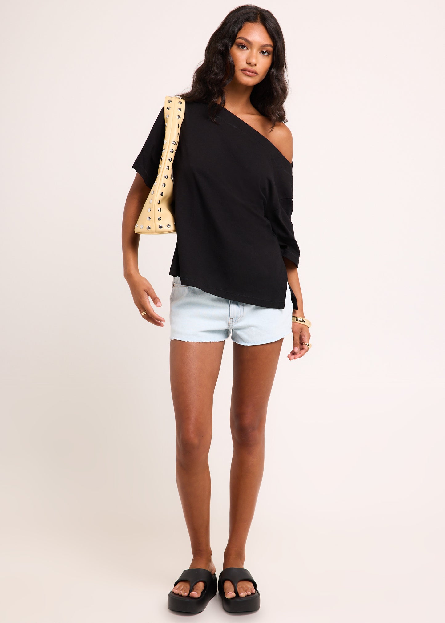 Freya Asymmetric Short Sleeve T-Shirt