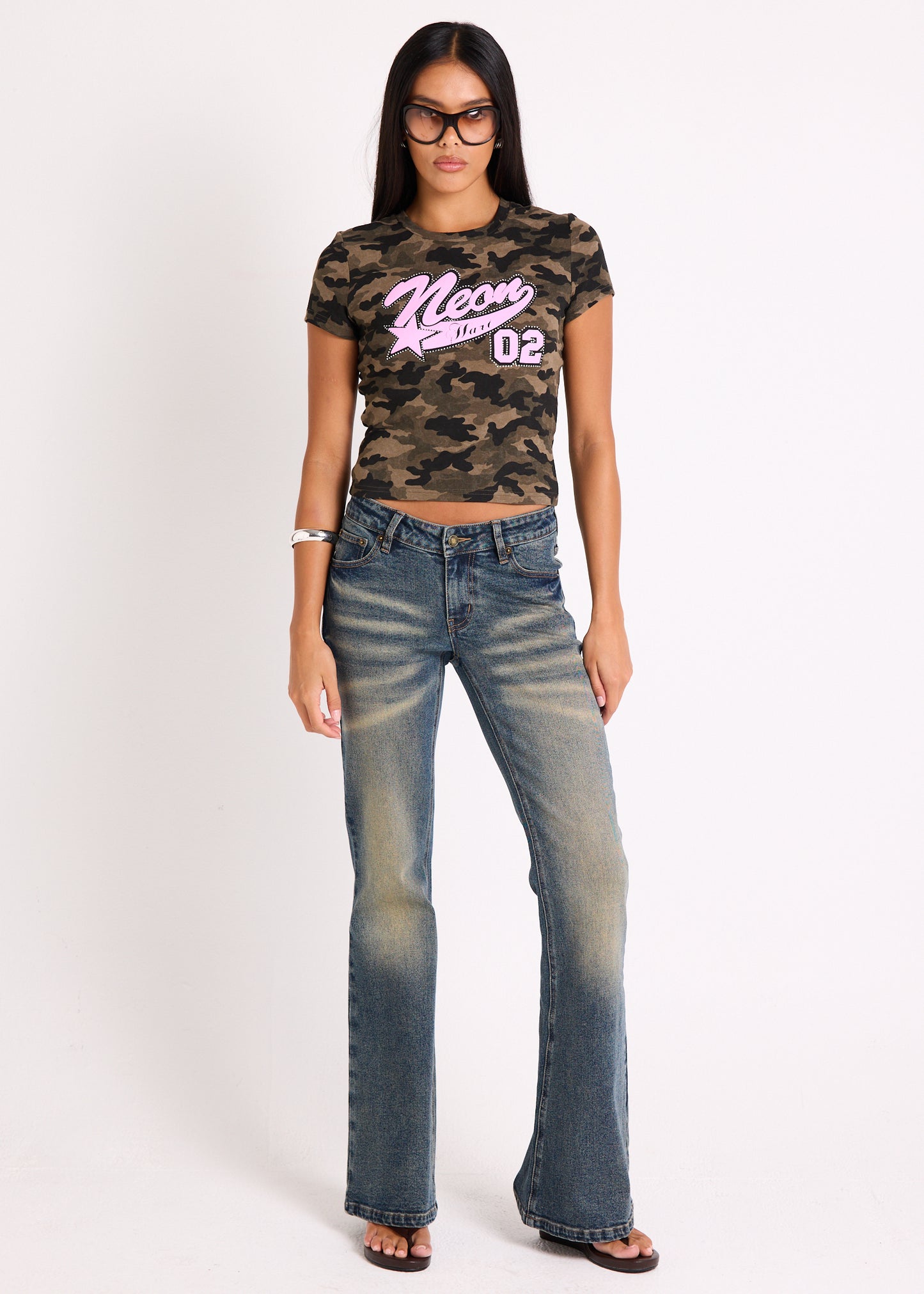 Bronx Camo Baby Tee