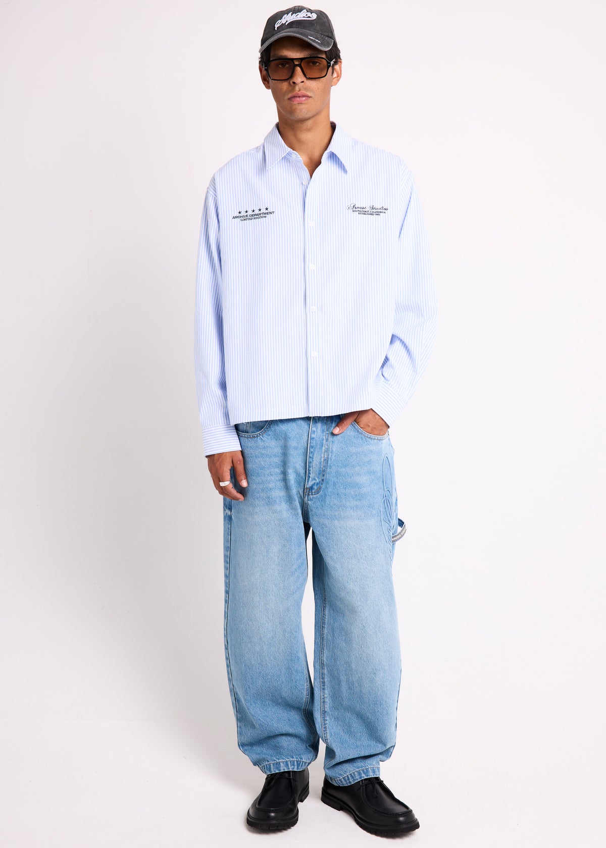 Recreation Long Sleeve Shirt BLUE