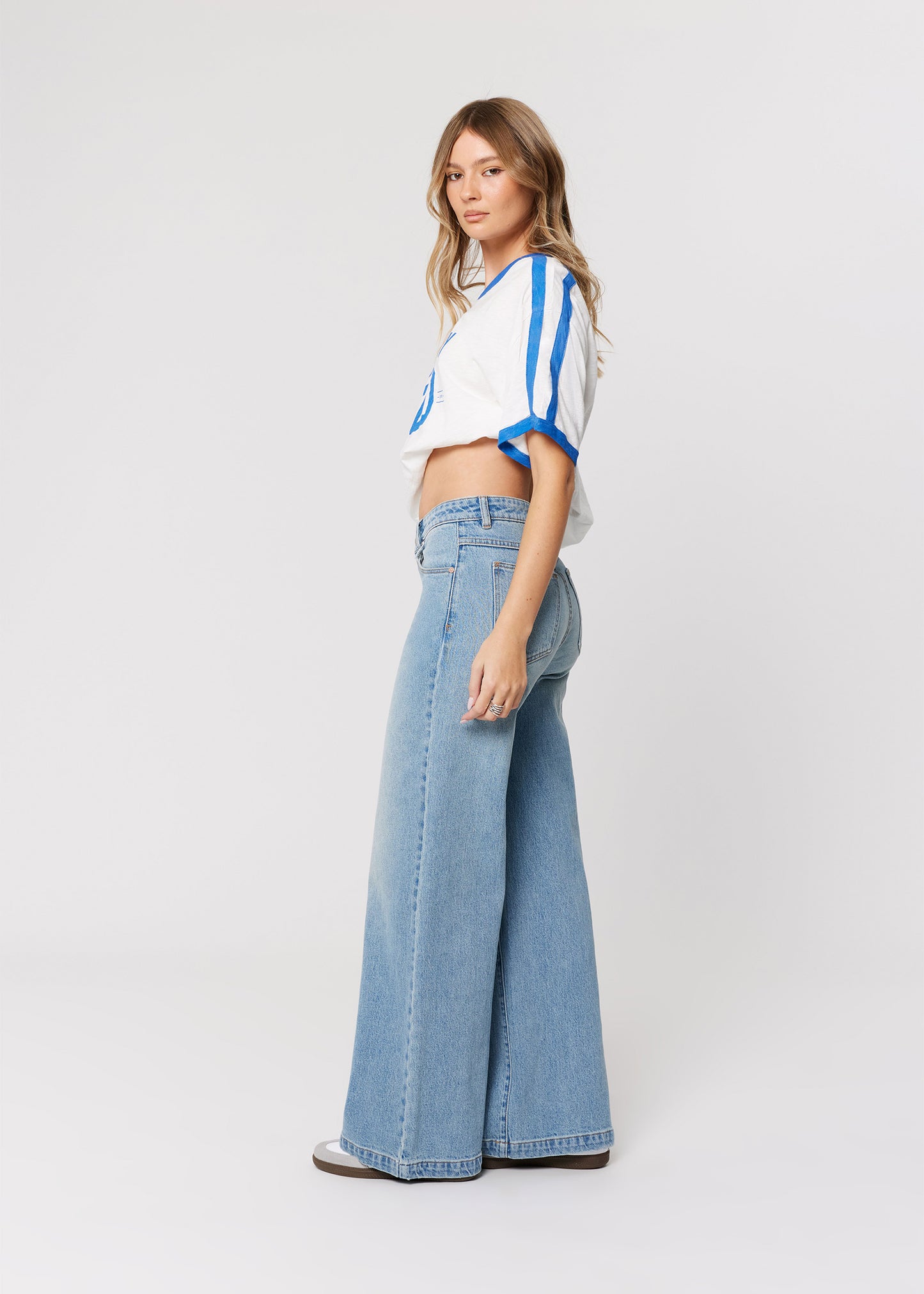 95 Mid & Wide Denim Jeans Stevie