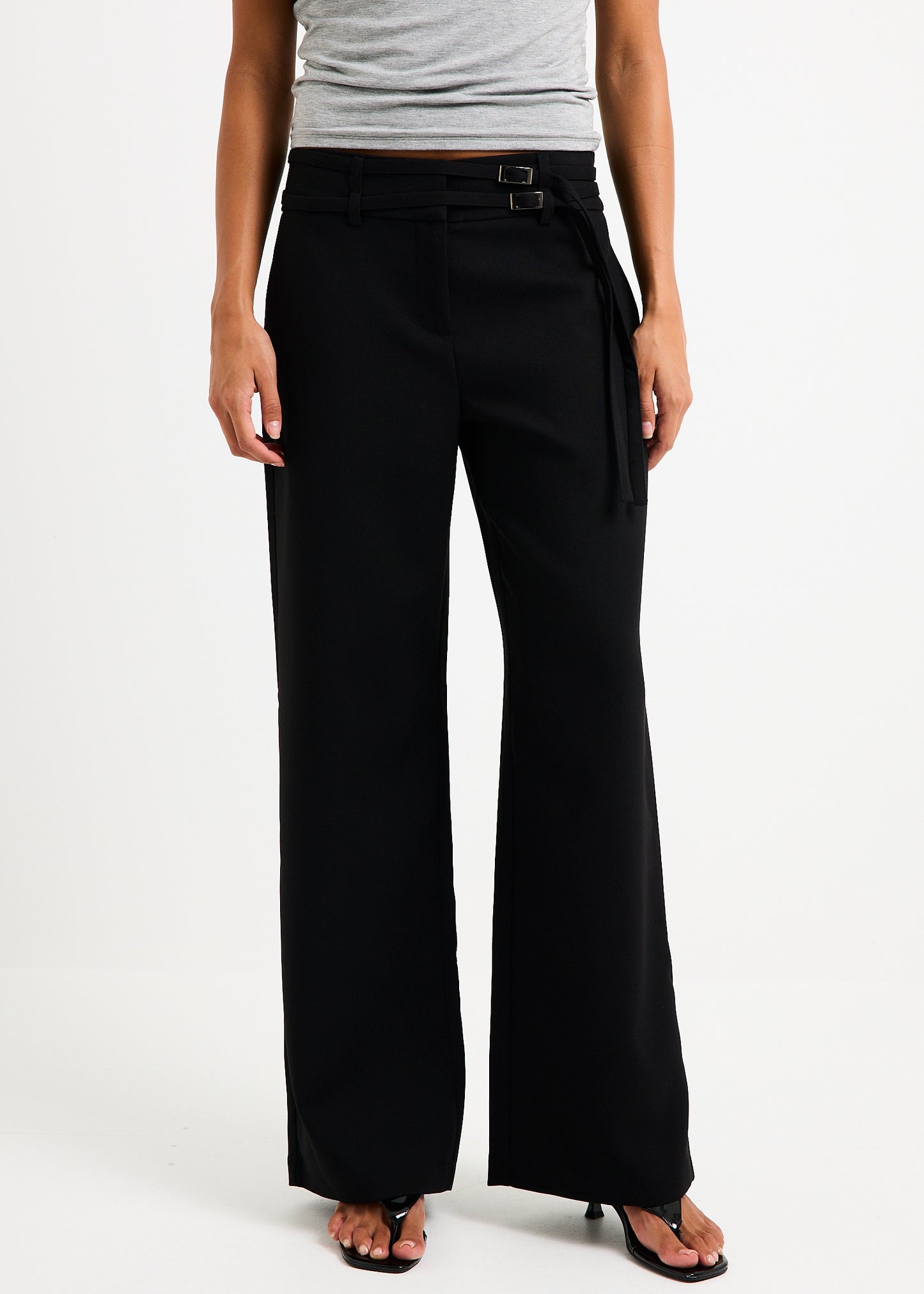Renelle Belt Detail Pants