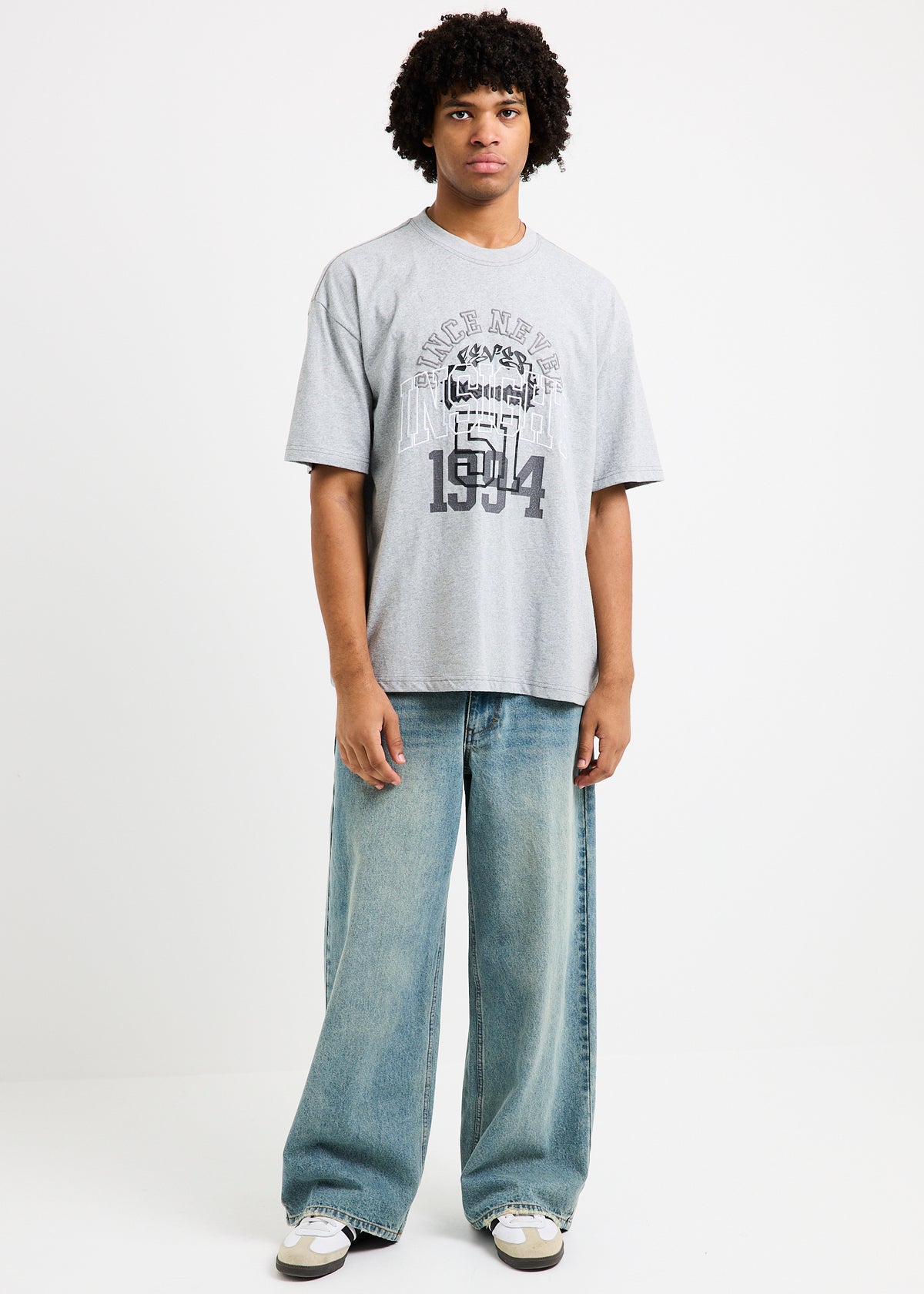 Layers Short Sleeve T-Shirt GREY MARL