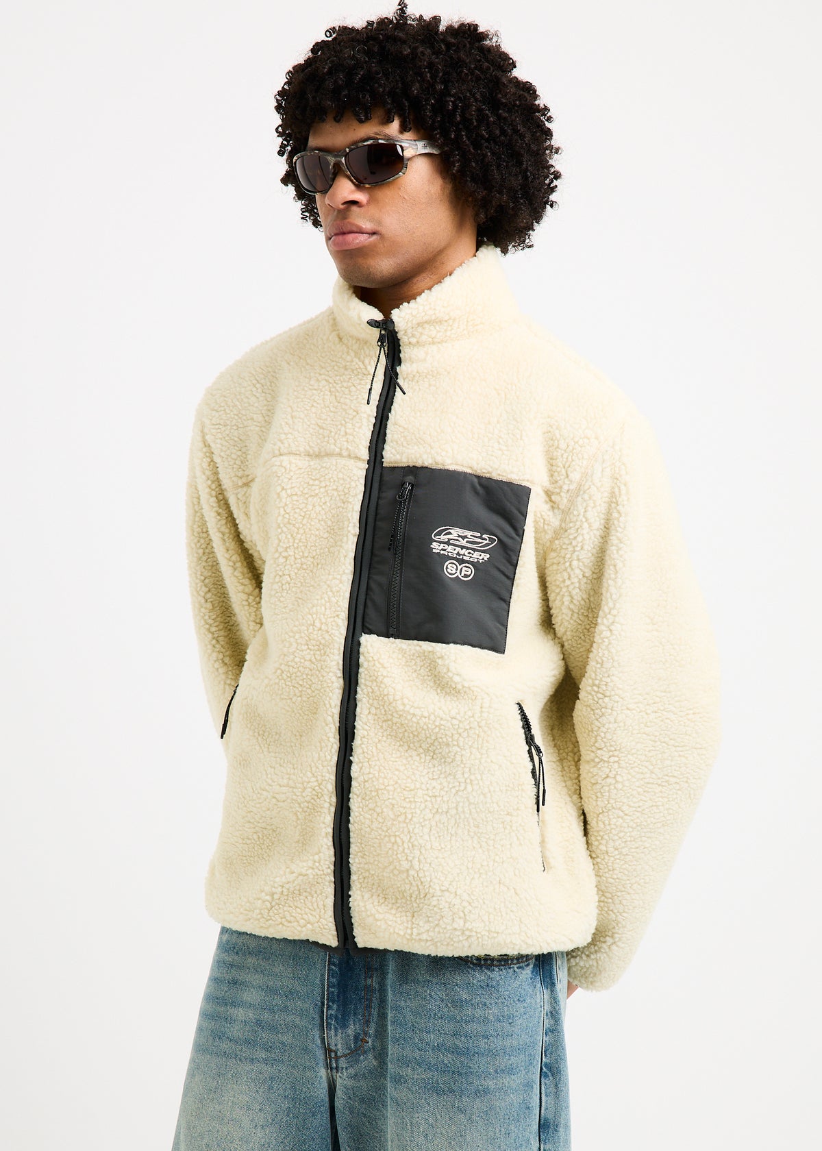 Tech Dub Sherpa Jacket NATURAL